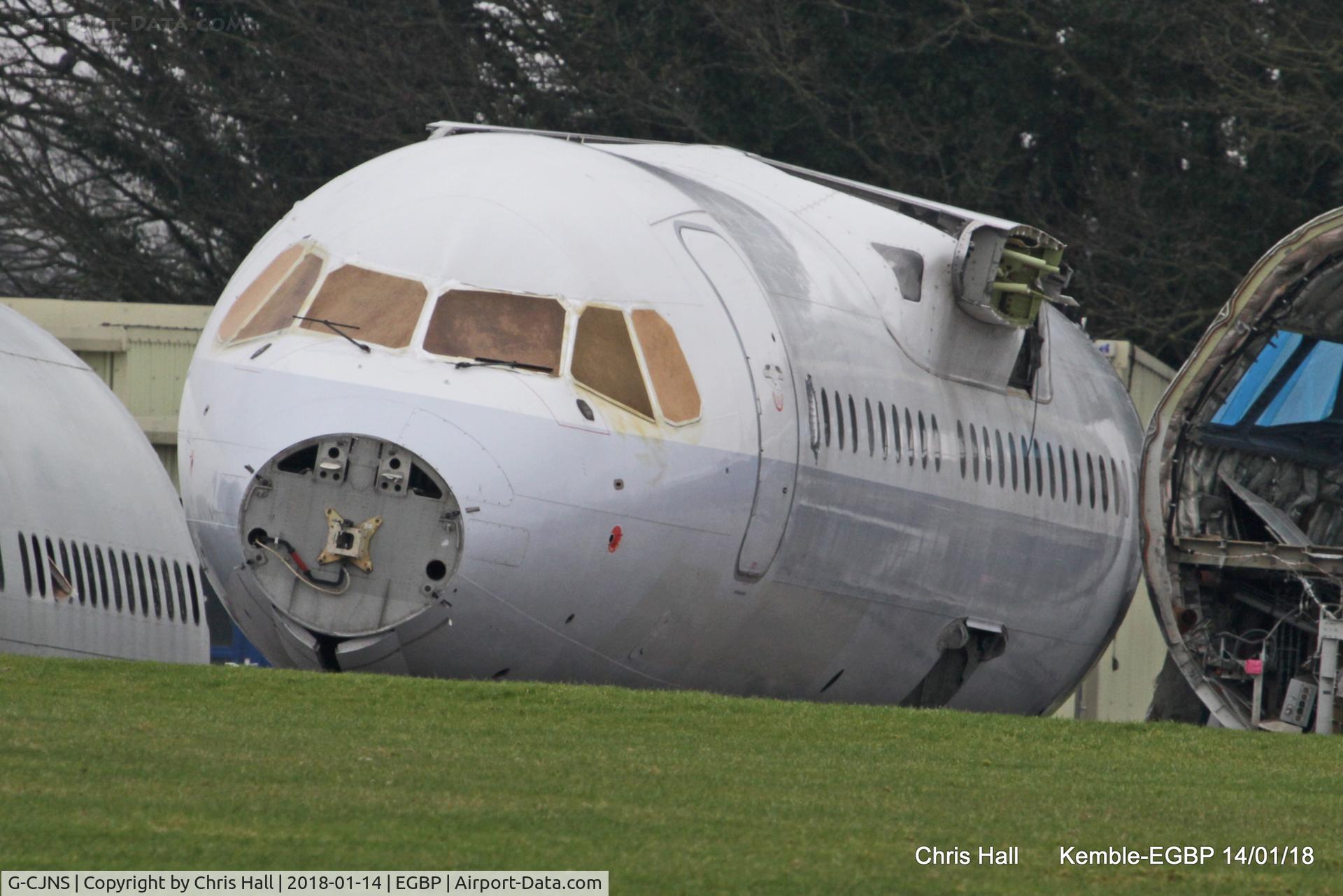 G-CJNS, 1999 British Aerospace Avro 146-RJ100 C/N E3342, Kemble