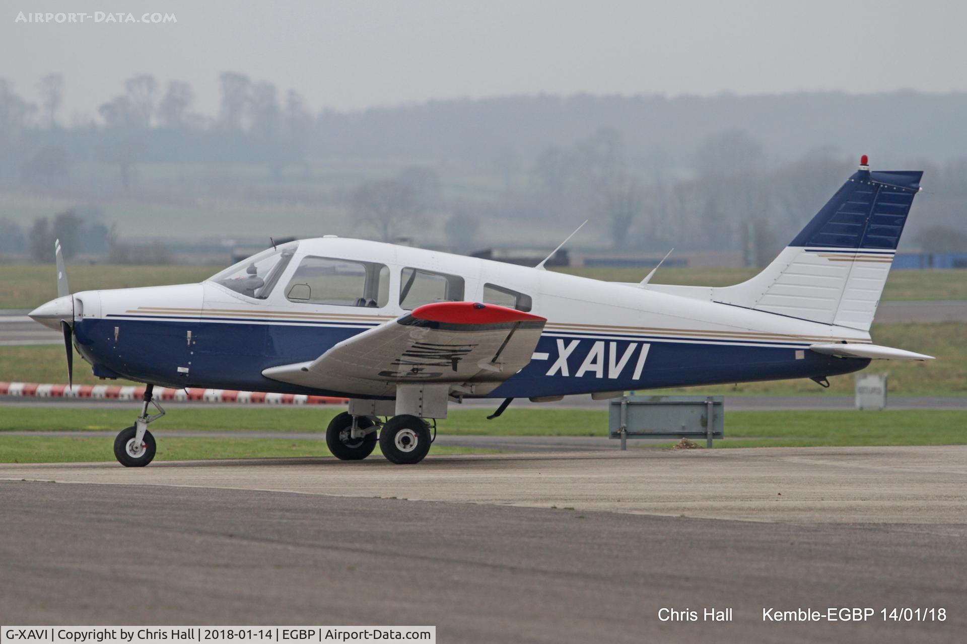 G-XAVI, 1978 Piper PA-28-161 Cherokee Warrior II C/N 28-7916258, Kemble