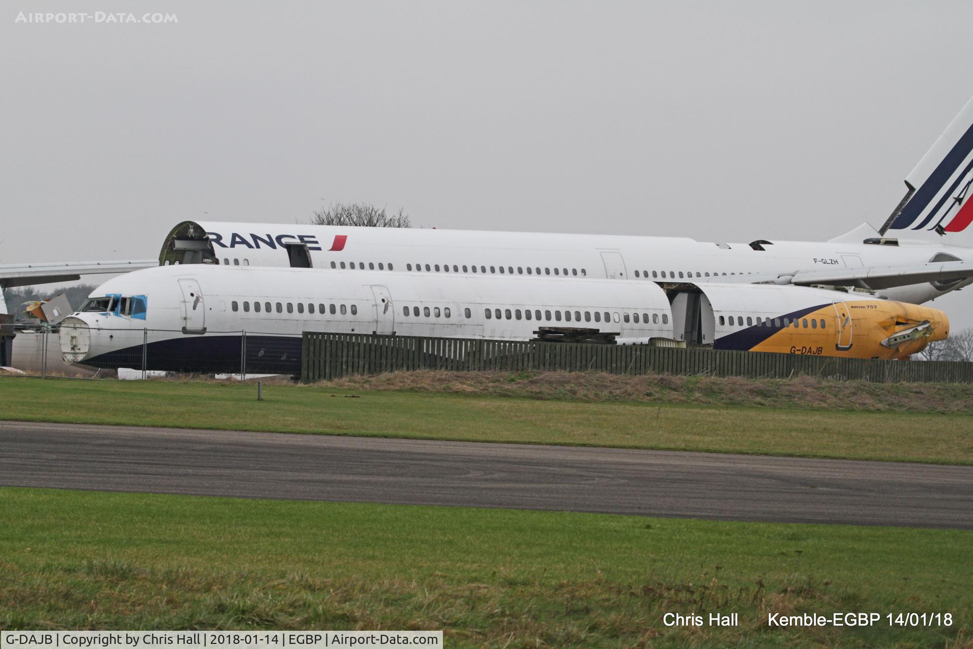 G-DAJB, 1987 Boeing 757-2T7 C/N 23770, Kemble