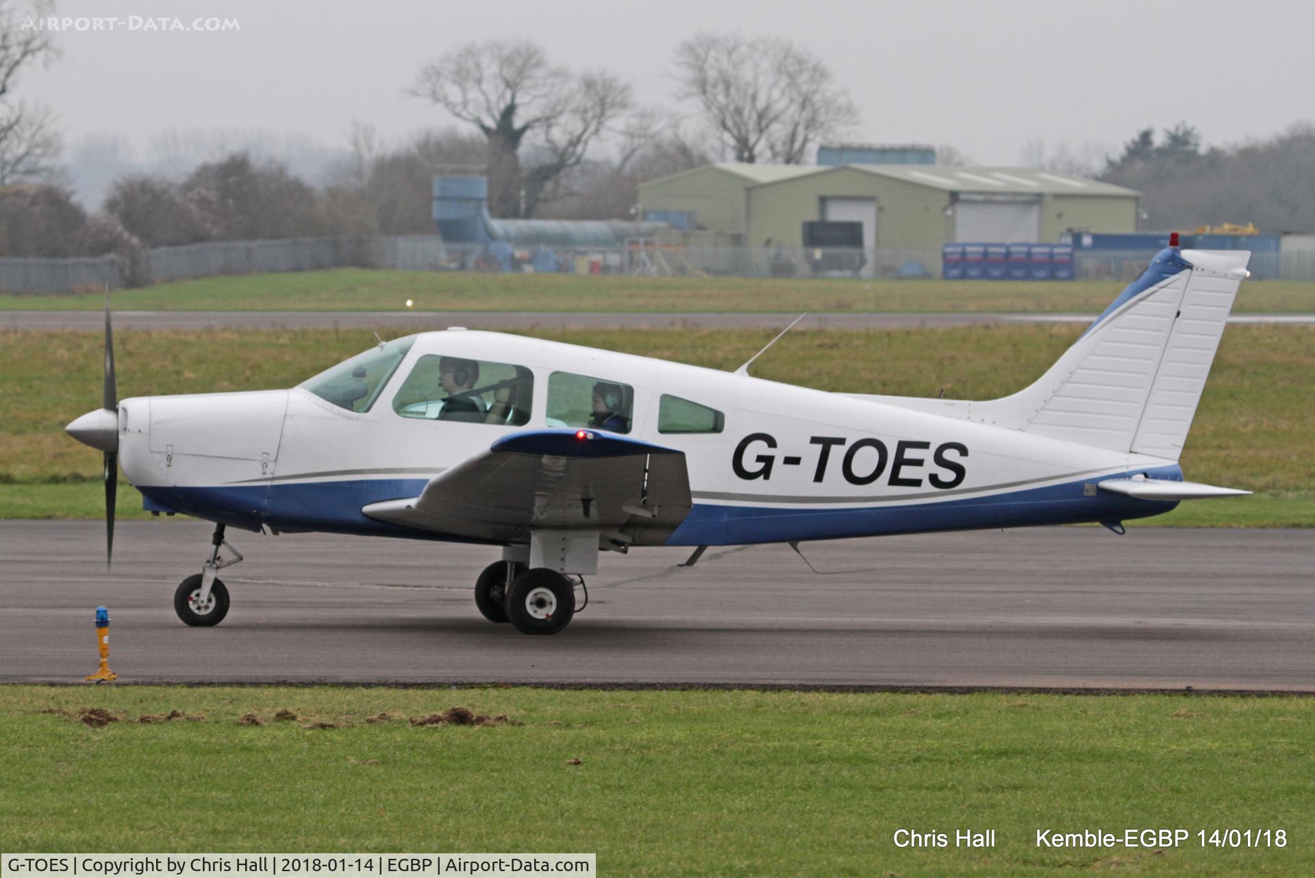 G-TOES, 1978 Piper PA-28-161 Cherokee Warrior II C/N 28-7816512, Kemble