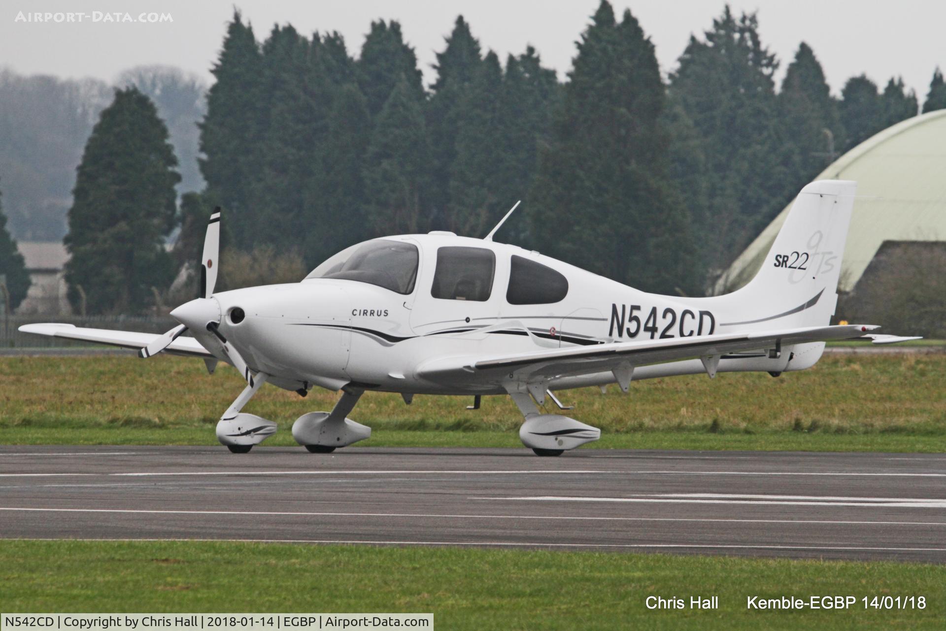 N542CD, 2004 Cirrus SR22 GTS C/N 1186, Kemble