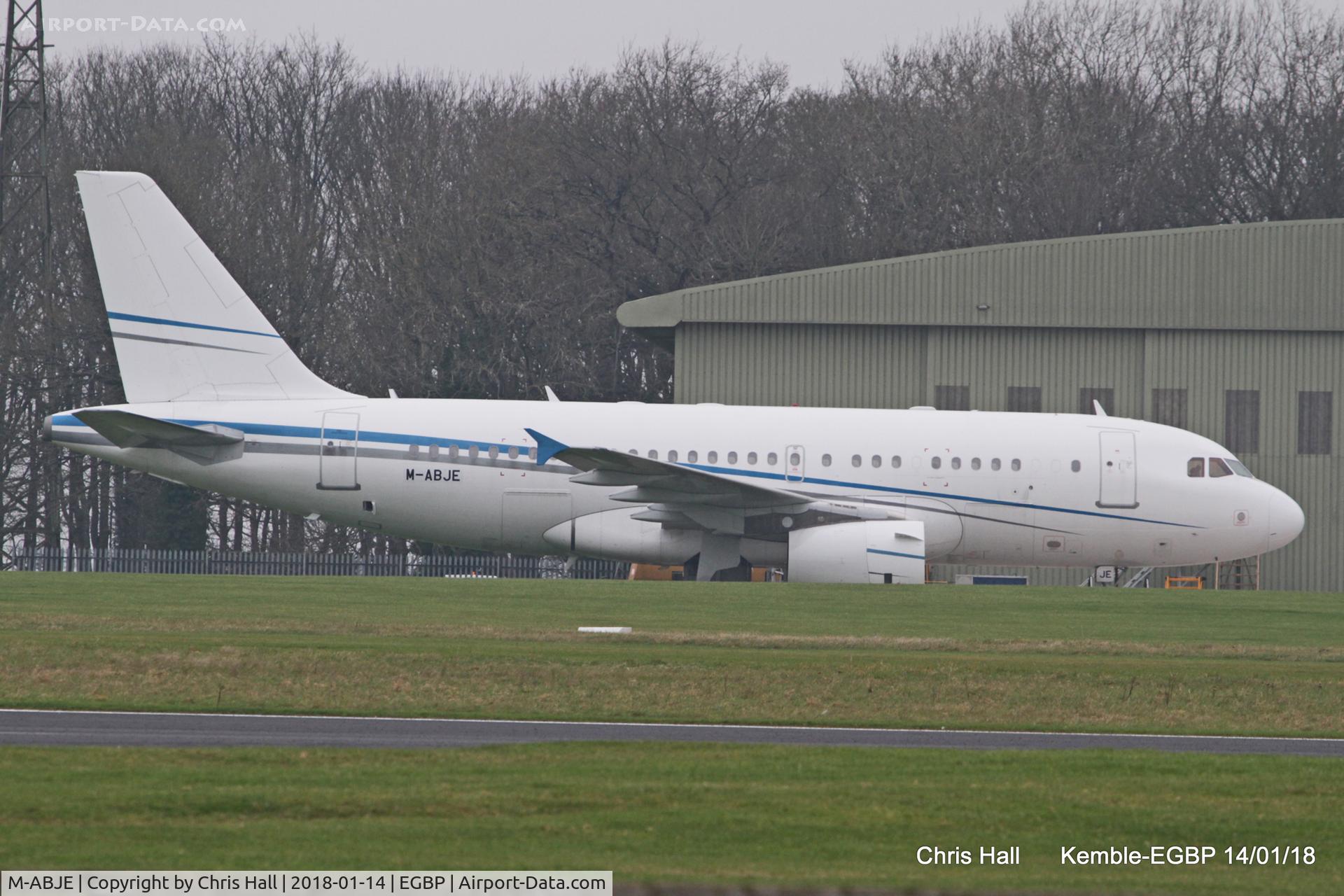 M-ABJE, 2000 Airbus ACJ319 (A319-133/CJ) C/N 1256, Kemble