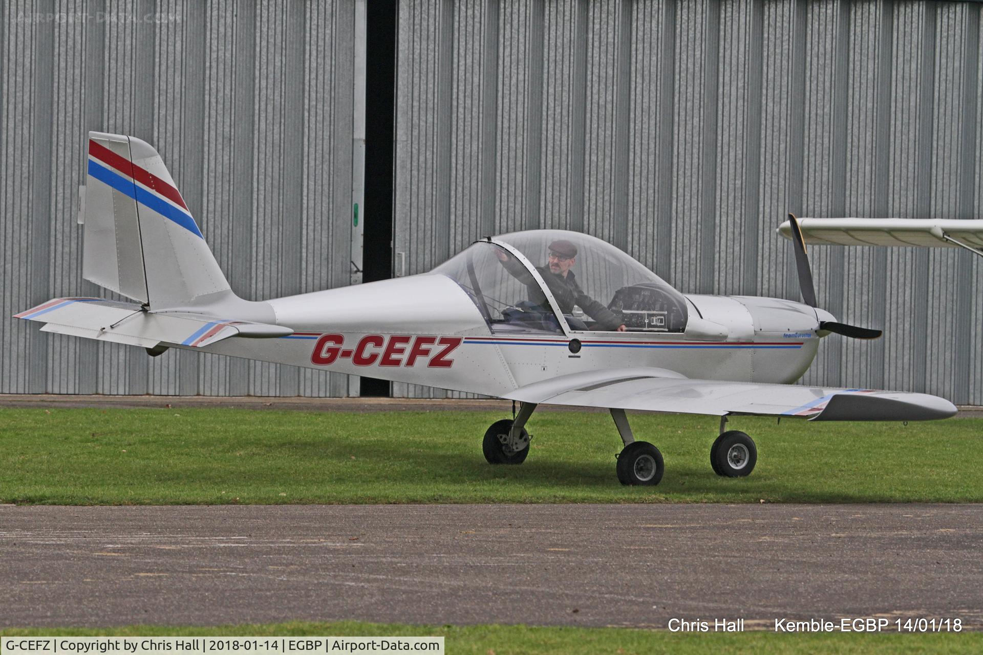 G-CEFZ, 2006 Cosmik EV-97 TeamEurostar UK C/N 2824, Kemble