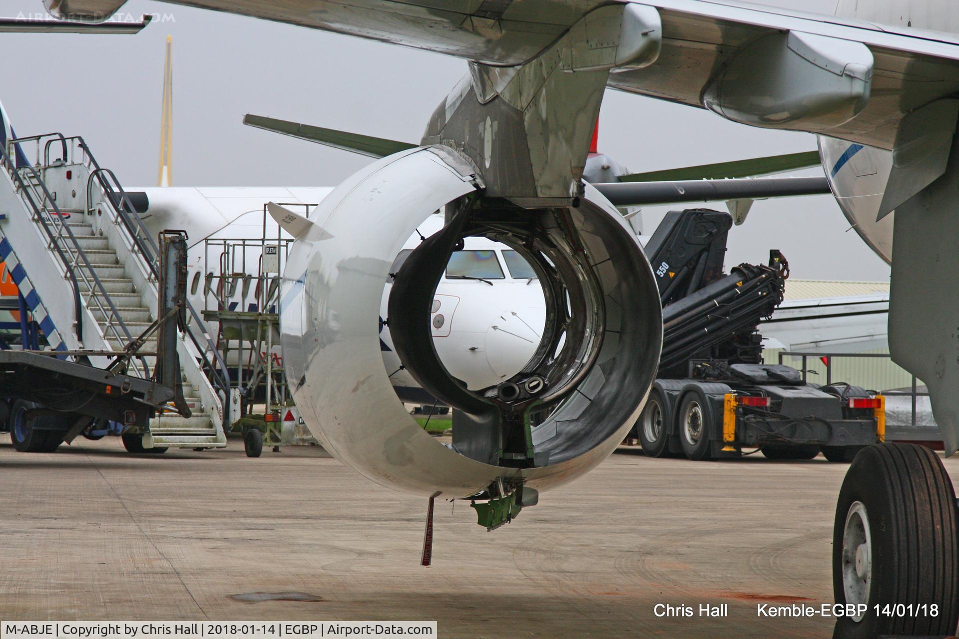 M-ABJE, 2000 Airbus ACJ319 (A319-133/CJ) C/N 1256, Kemble