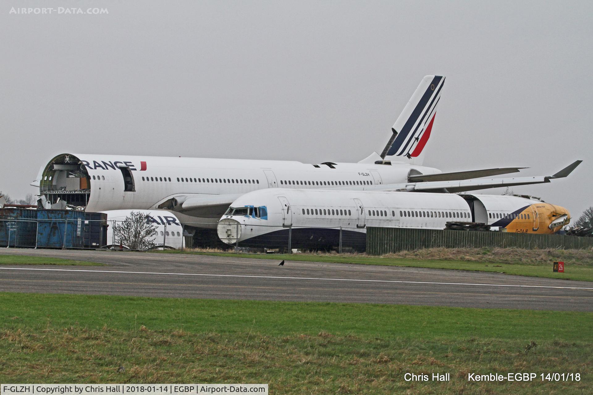 F-GLZH, 1995 Airbus A340-312 C/N 078, Kemble