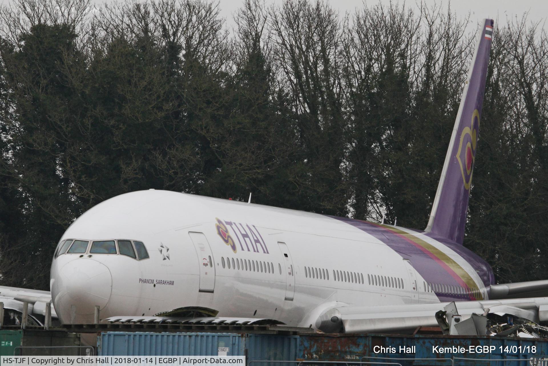 HS-TJF, 1997 Boeing 777-2D7 C/N 27731, Kemble