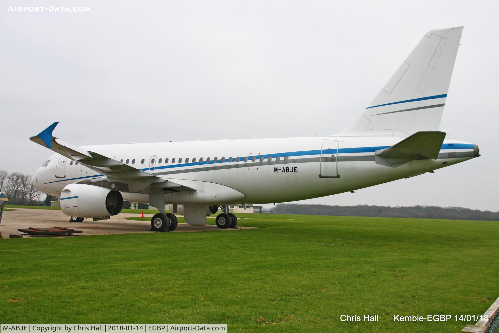 M-ABJE, 2000 Airbus ACJ319 (A319-133/CJ) C/N 1256, Kemble