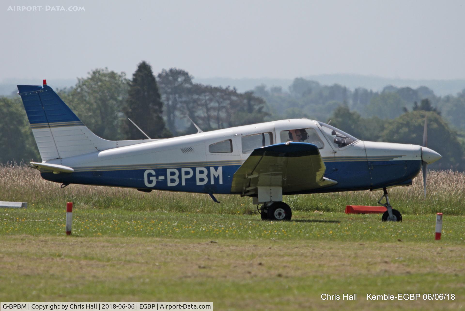 G-BPBM, 1979 Piper PA-28-161 Cherokee Warrior II C/N 28-7916272, Kemble