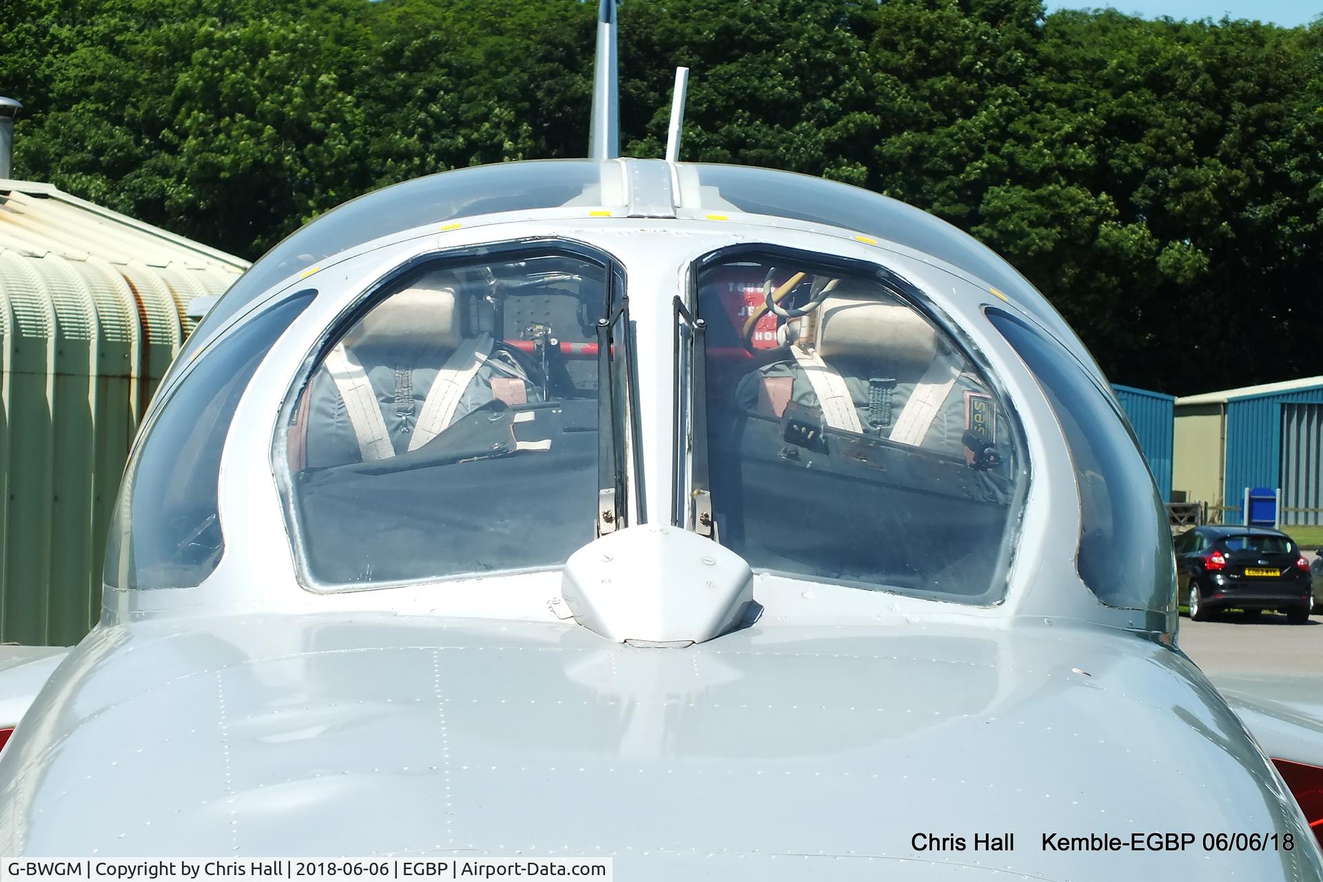 G-BWGM, 1955 Hawker Hunter T.8C C/N HABL-003008, Kemble