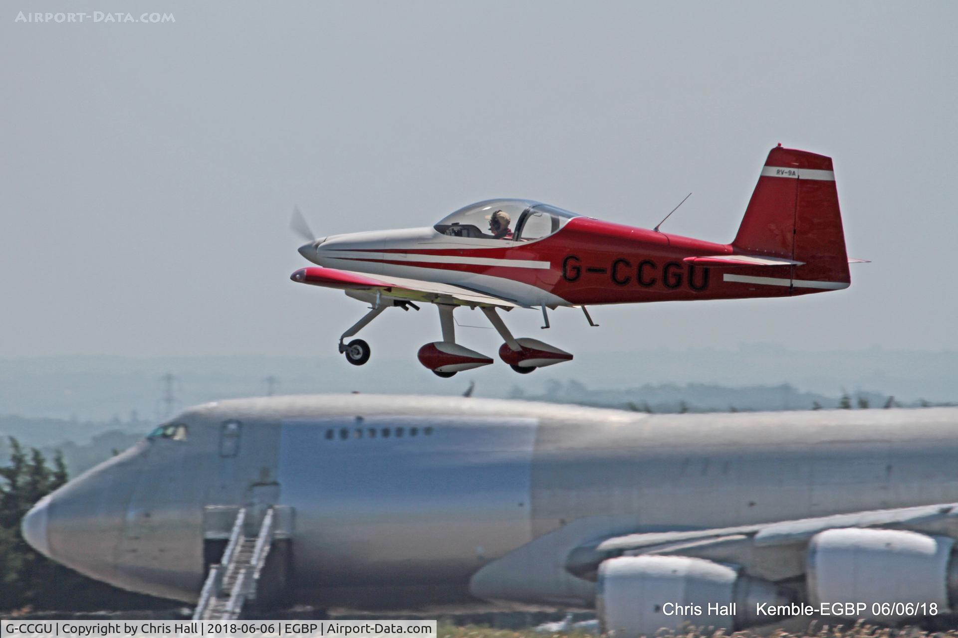 G-CCGU, 2003 Van's RV-9A C/N PFA 320-13798, Kemble