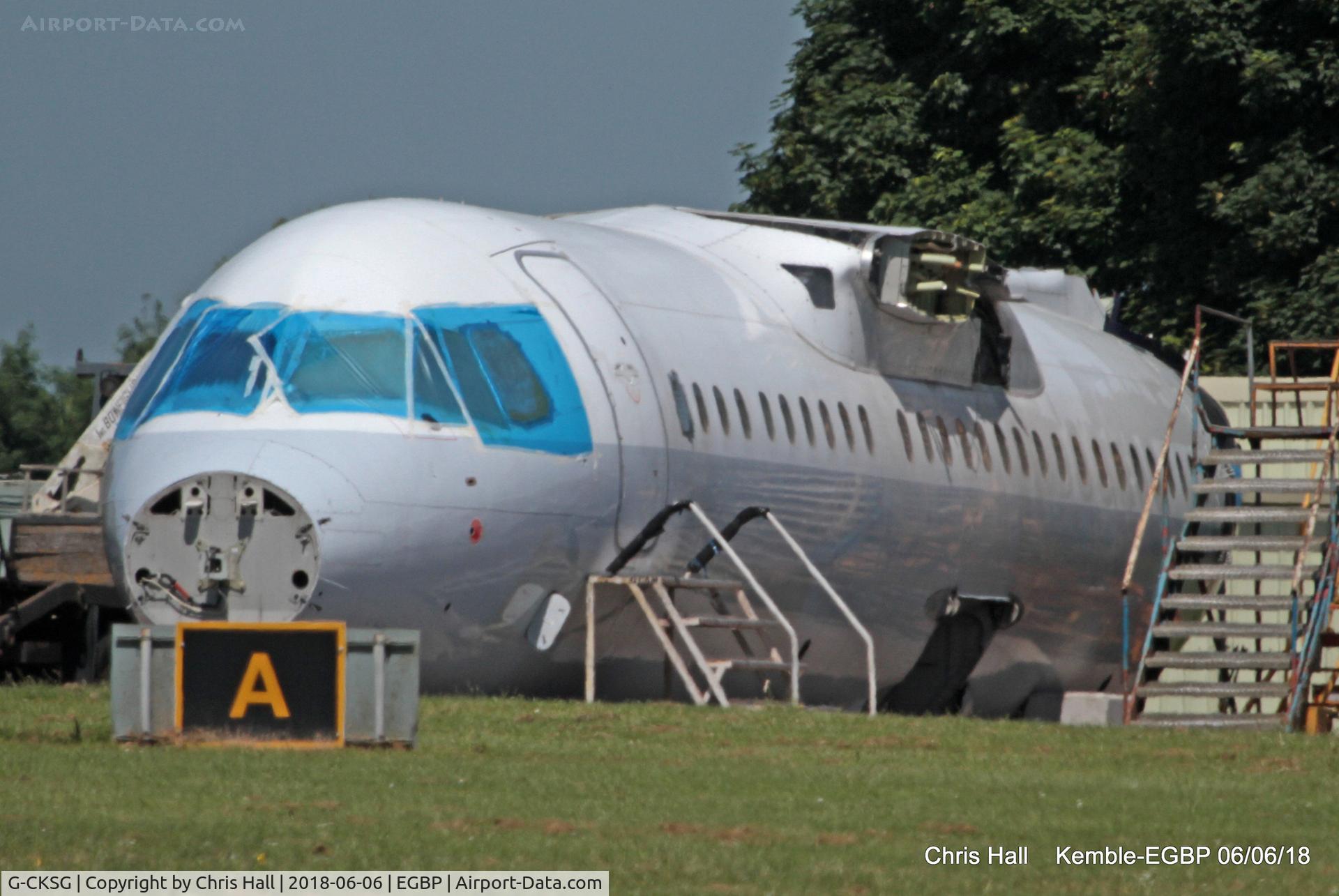 G-CKSG, 1998 British Aerospace Avro 146-RJ100 C/N E3322, Kemble