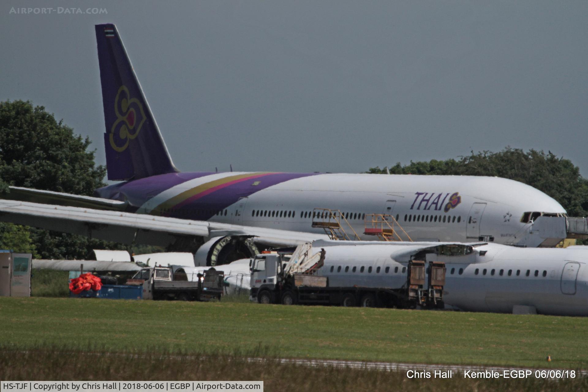 HS-TJF, 1997 Boeing 777-2D7 C/N 27731, Kemble
