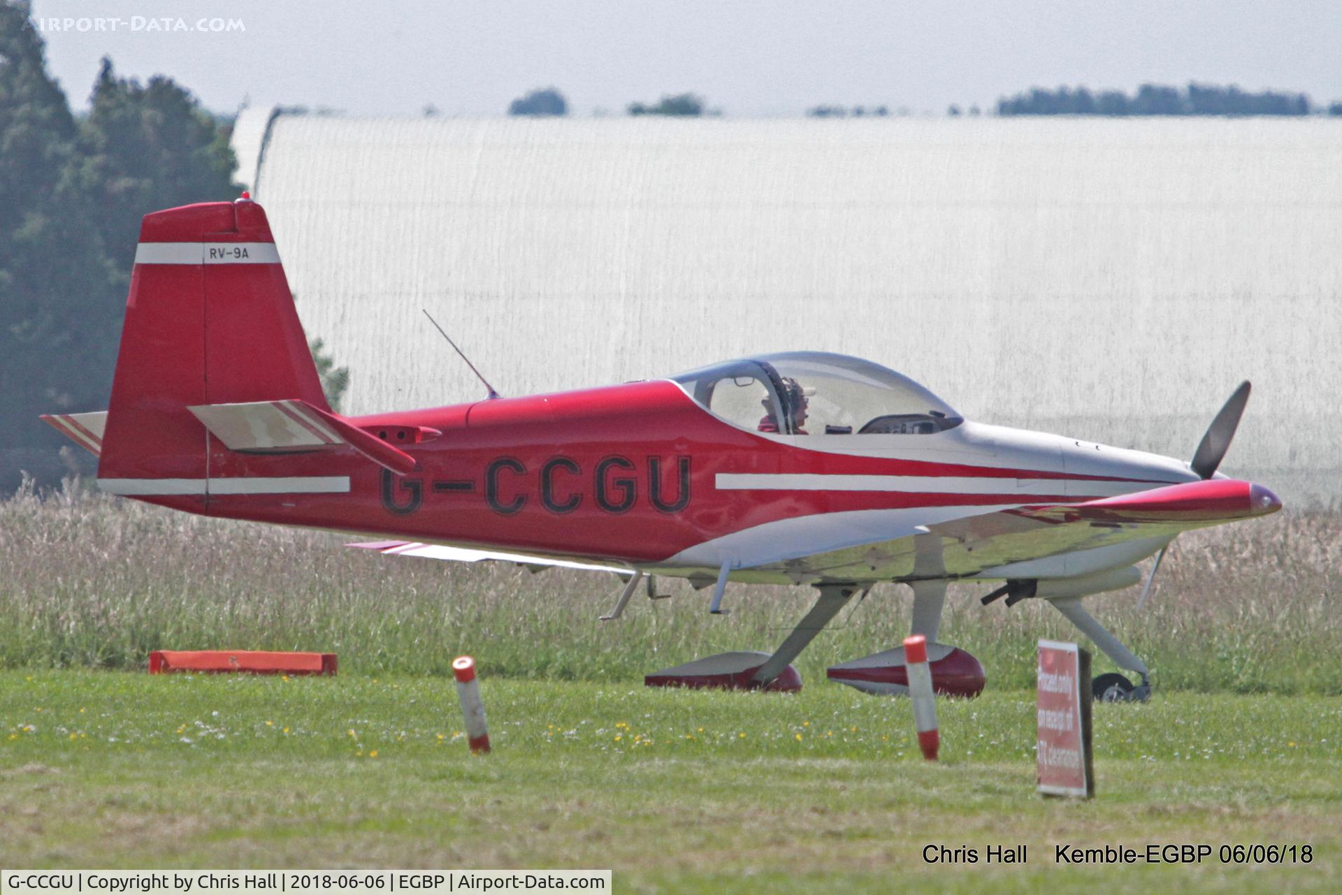 G-CCGU, 2003 Van's RV-9A C/N PFA 320-13798, Kemble