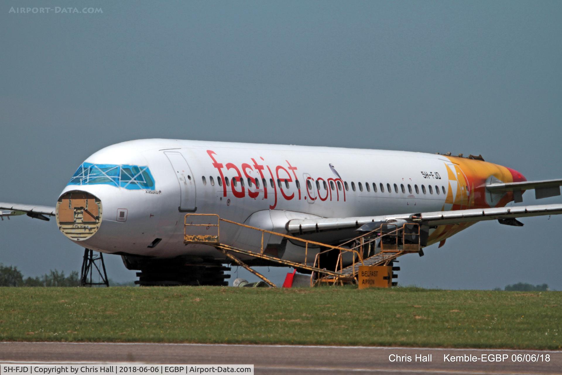 5H-FJD, 2004 Airbus A319-132 C/N 2268, Kemble