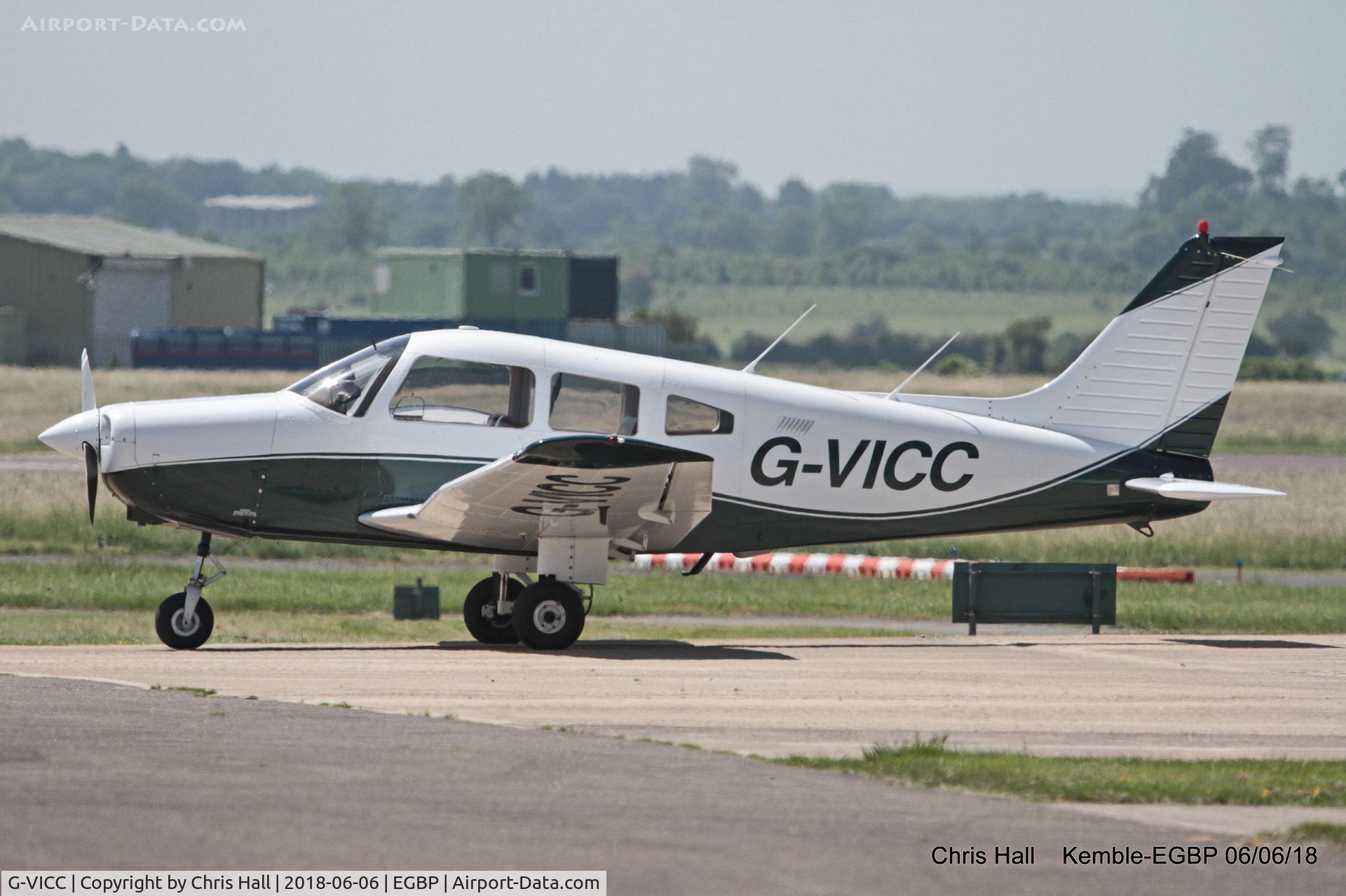 G-VICC, 1979 Piper PA-28-161 Cherokee Warrior II C/N 28-7916317, Kemble