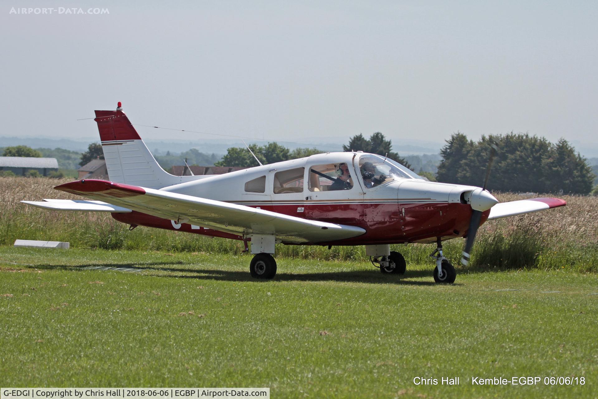 G-EDGI, 1979 Piper PA-28-161 Warrior II C/N 28-7916565, Kemble