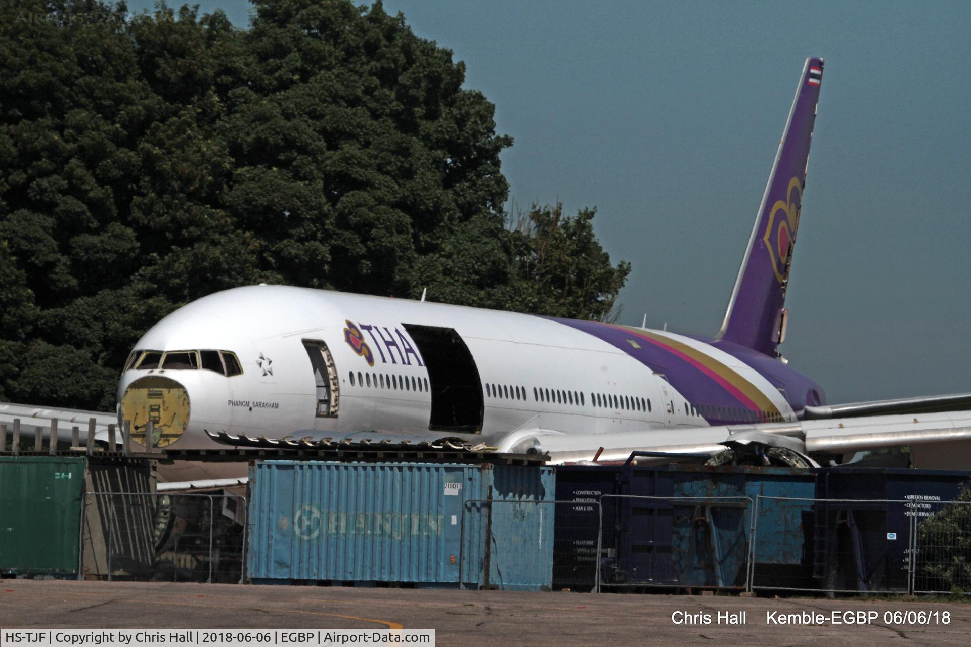 HS-TJF, 1997 Boeing 777-2D7 C/N 27731, Kemble