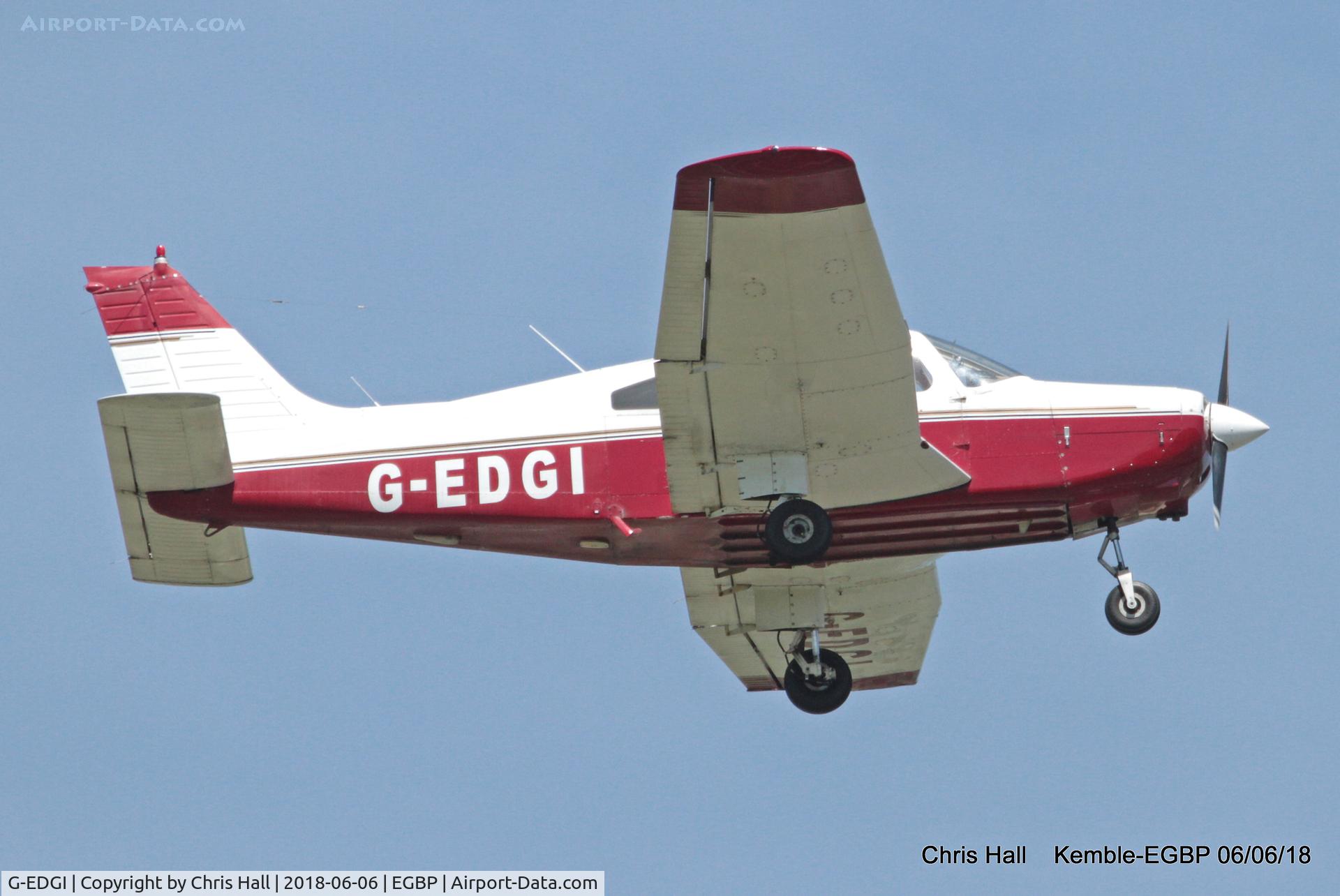 G-EDGI, 1979 Piper PA-28-161 Warrior II C/N 28-7916565, Kemble