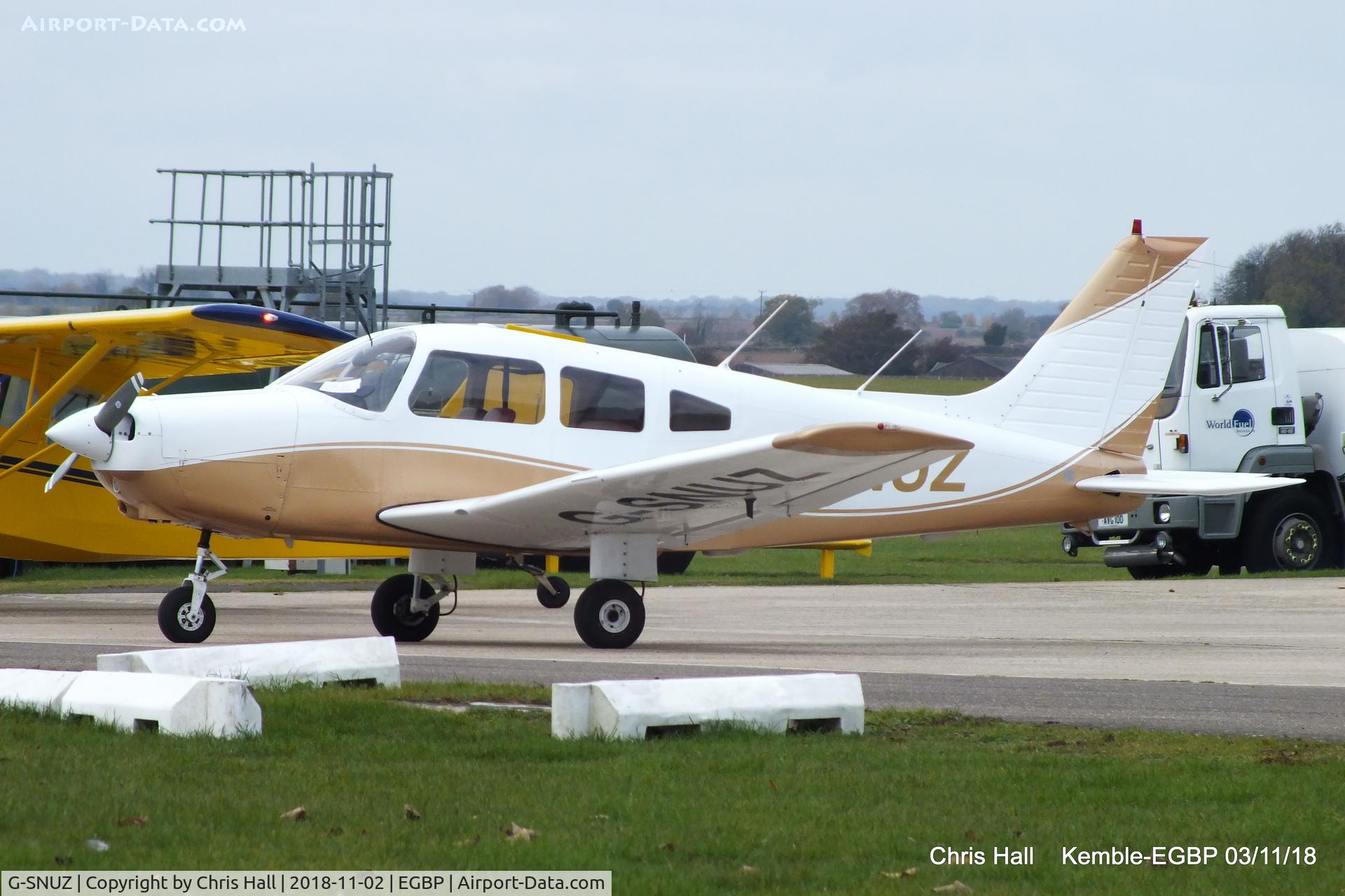 G-SNUZ, 1983 Piper PA-28-161 Cherokee Warrior II C/N 28-8416021, Kemble