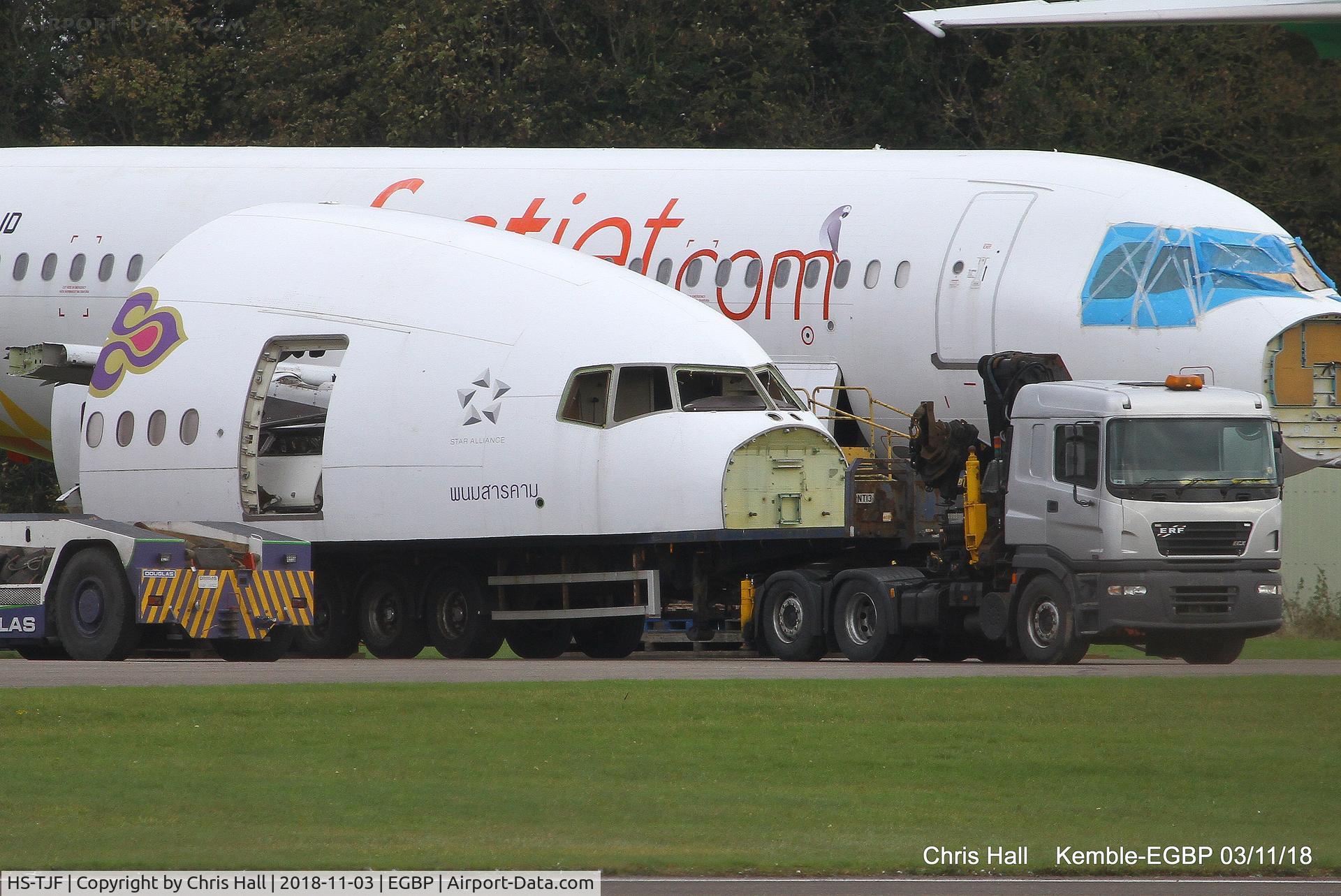 HS-TJF, 1997 Boeing 777-2D7 C/N 27731, Kemble