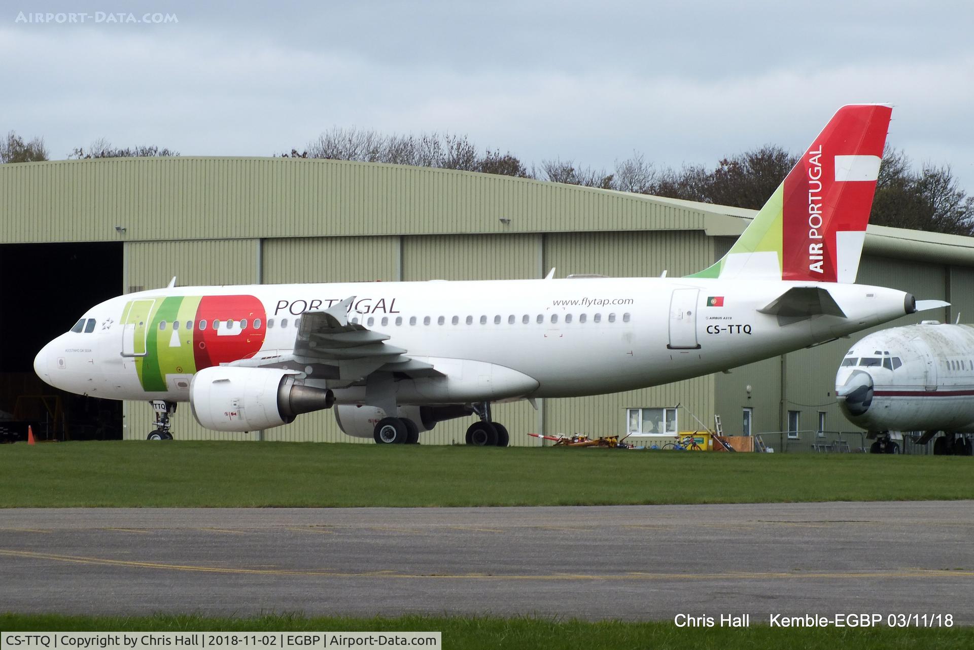 CS-TTQ, 1996 Airbus A319-111 C/N 629, Kemble