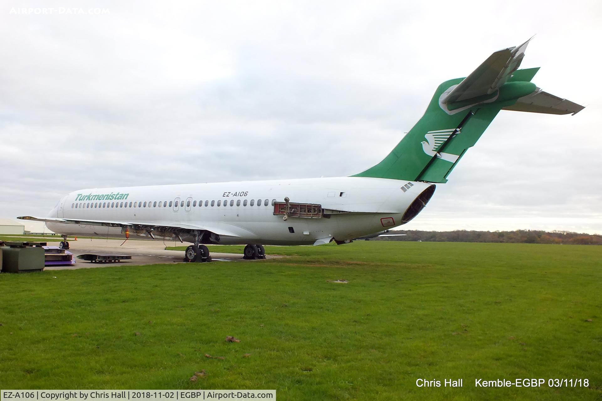 EZ-A106, 2005 Boeing 717-22K C/N 55186, Kemble