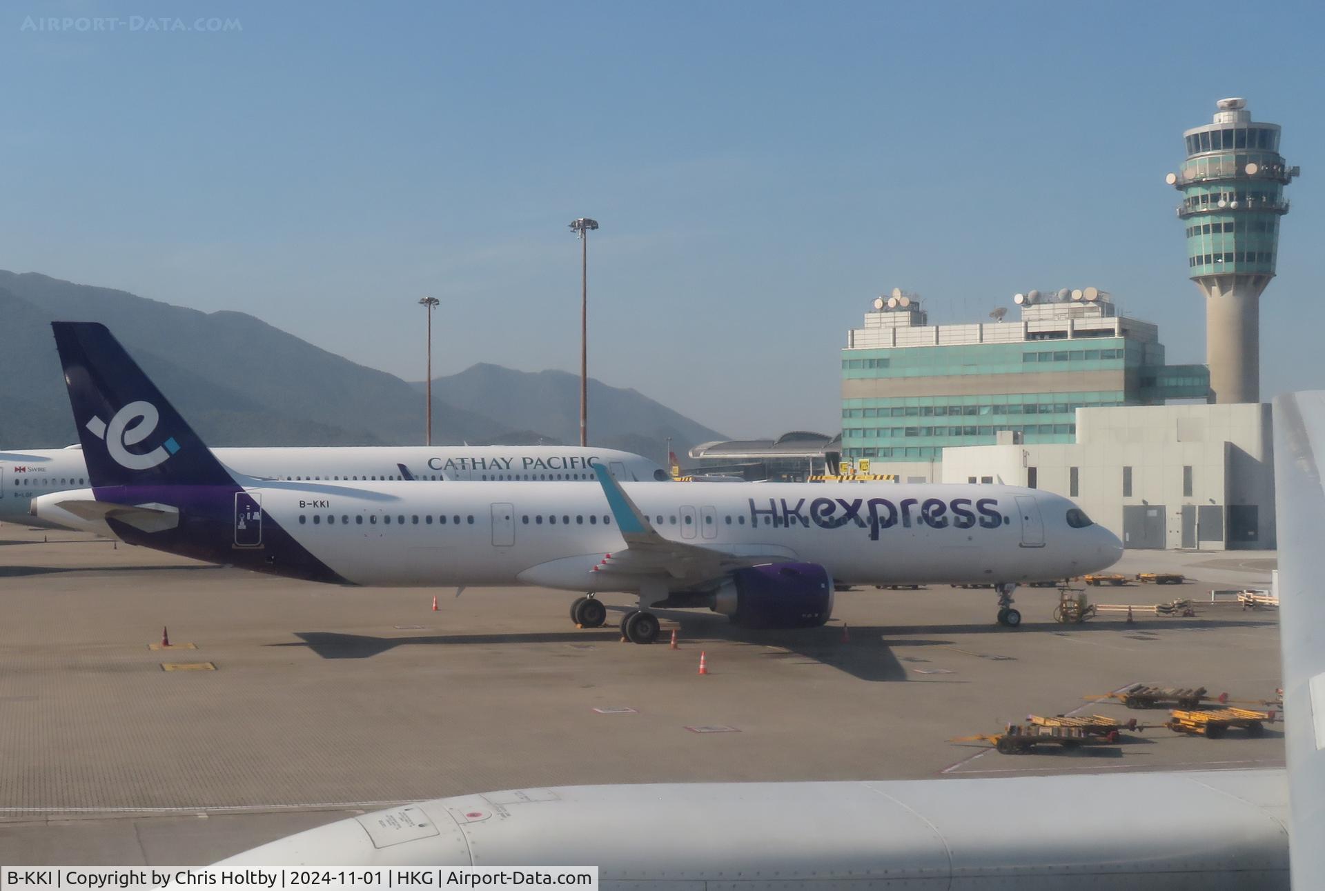 B-KKI, 2024 Airbus A321-251NX Neo C/N 11922, Parked at Hong International