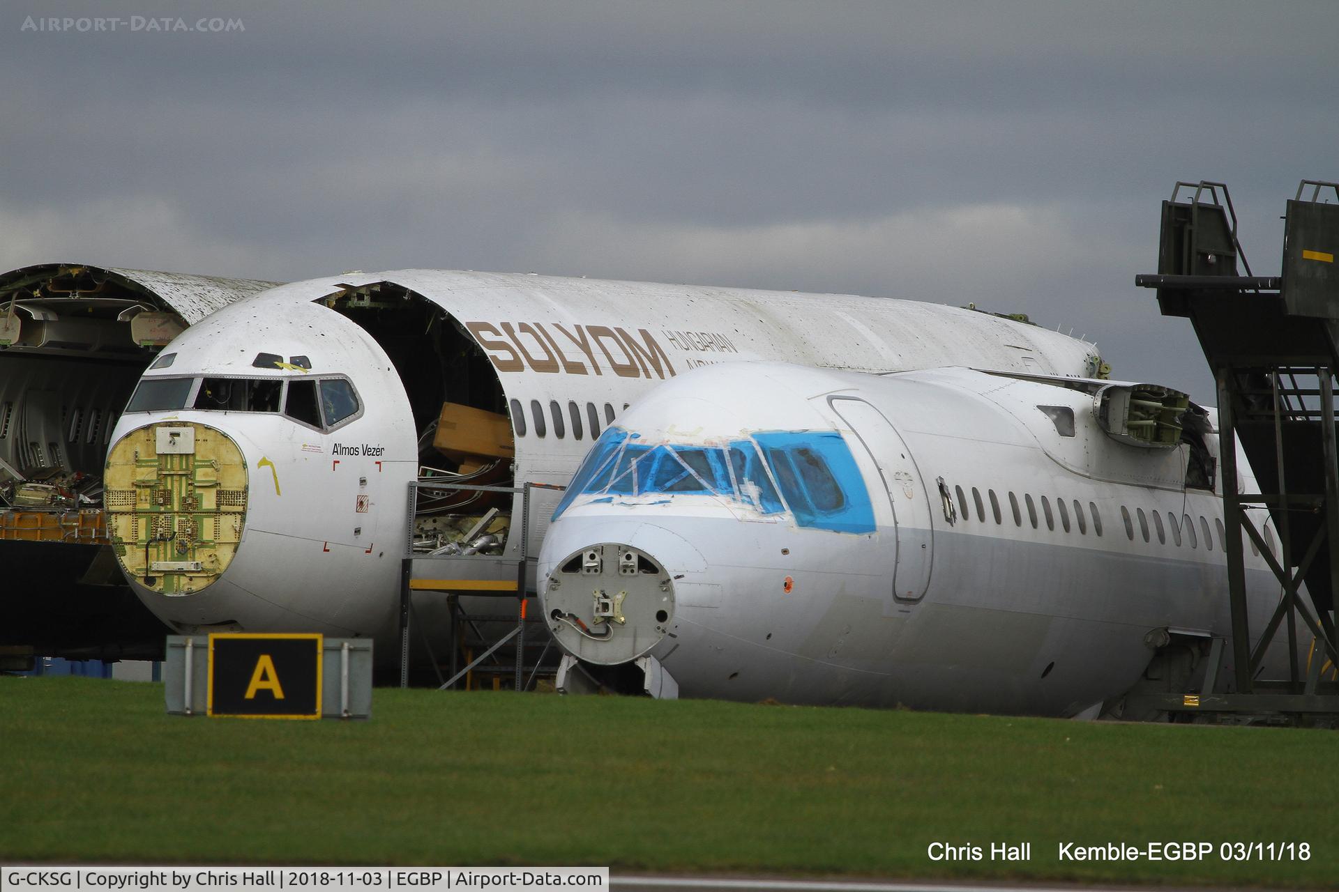 G-CKSG, 1998 British Aerospace Avro 146-RJ100 C/N E3322, Kemble