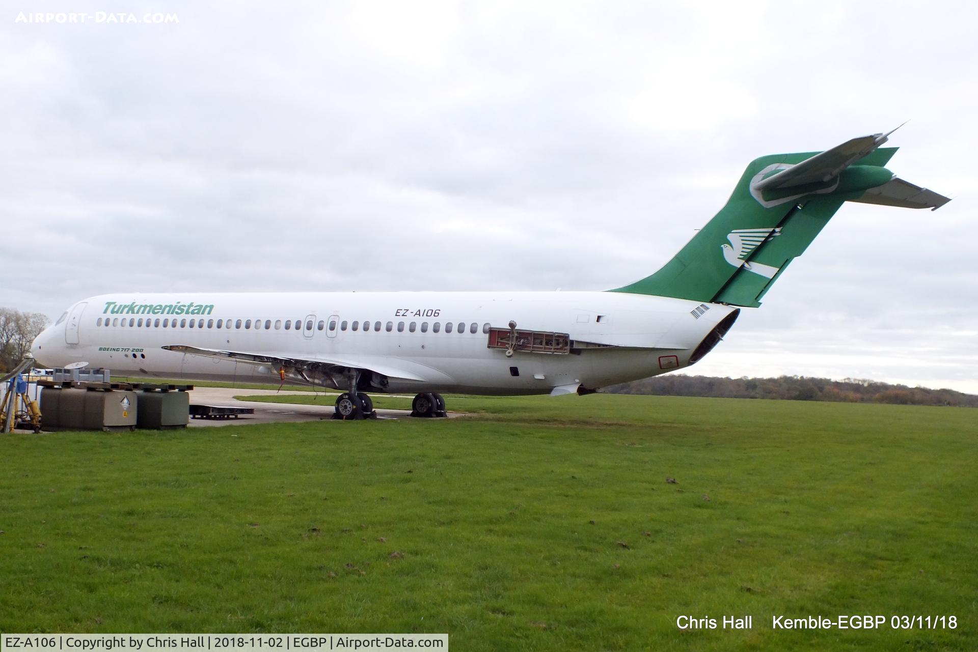 EZ-A106, 2005 Boeing 717-22K C/N 55186, Kemble