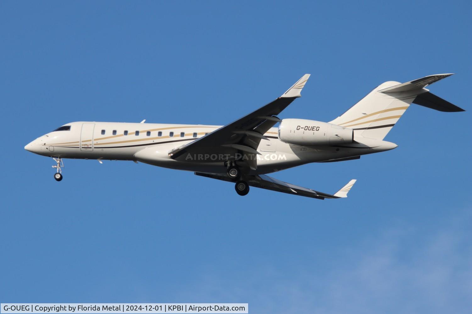 G-OUEG, 2018 Bombardier BD-700-1A10 Global 6000 C/N 9828, Global 6000 zx fab,eglf-pbi