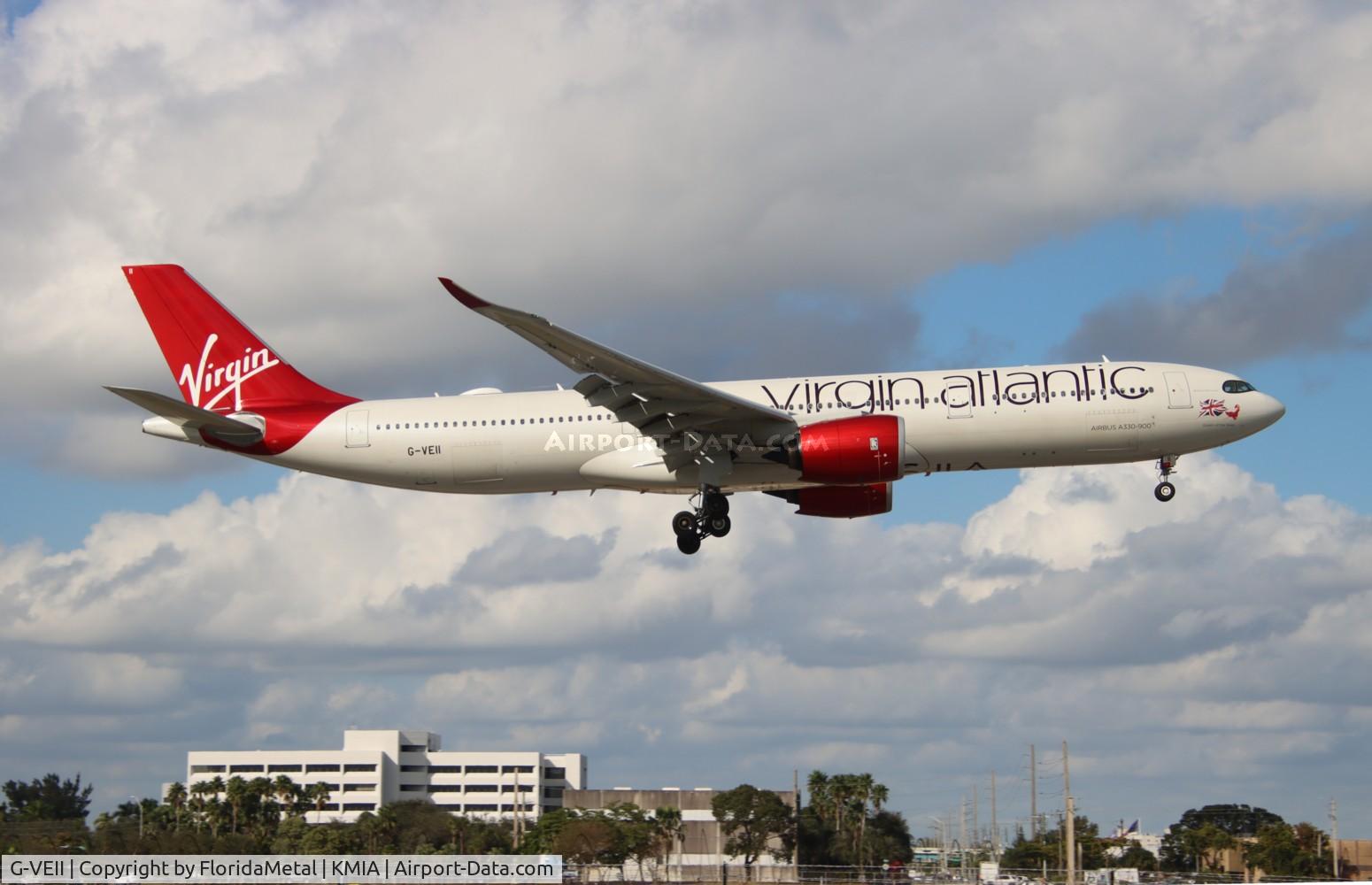 G-VEII, 2022 Airbus A330-941 C/N 2029, VIR A339 zx lhr, egll-mia