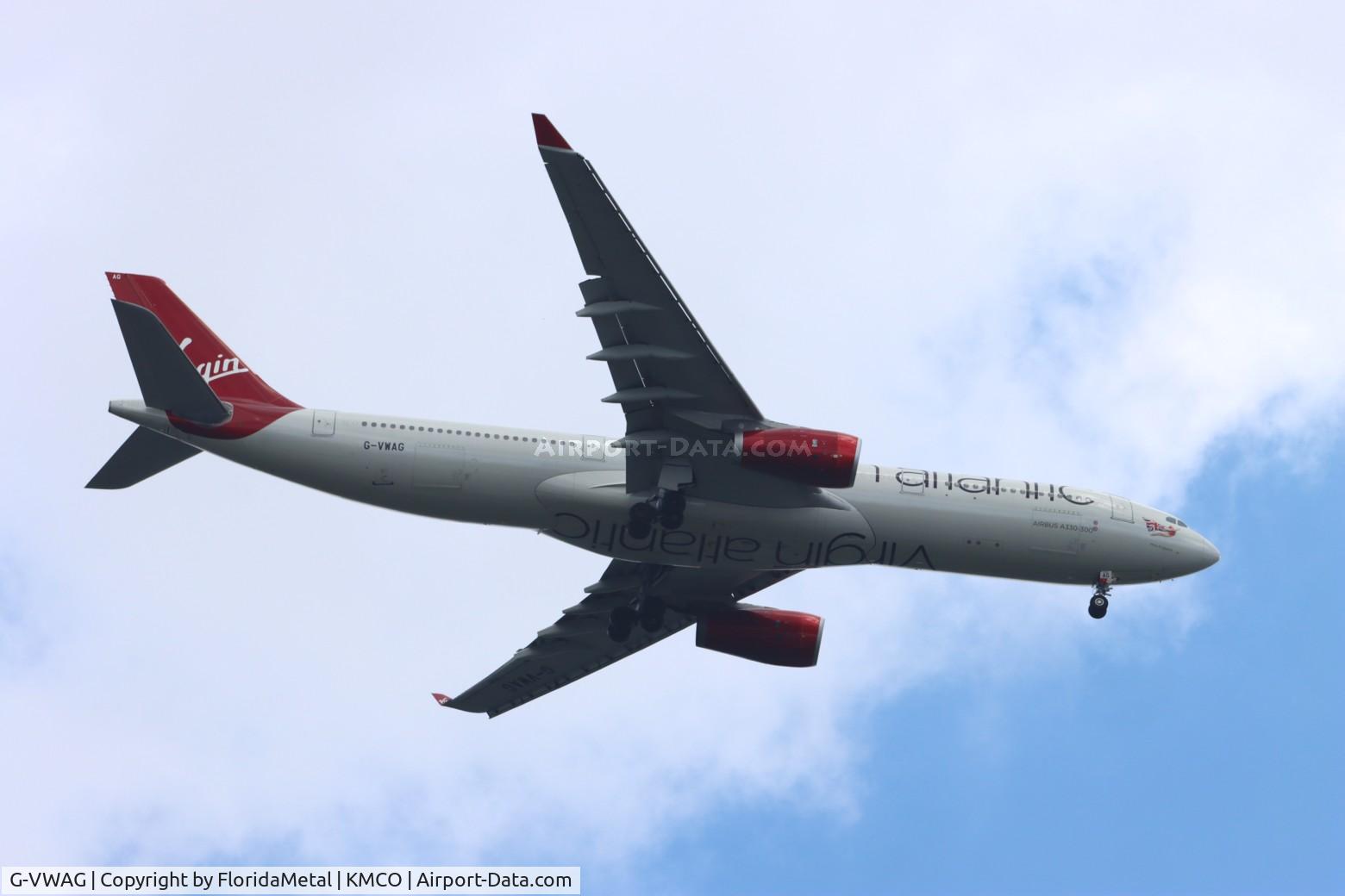 G-VWAG, 2012 Airbus A330-343X C/N 1341, VIR A333 zx man, egcc-mco