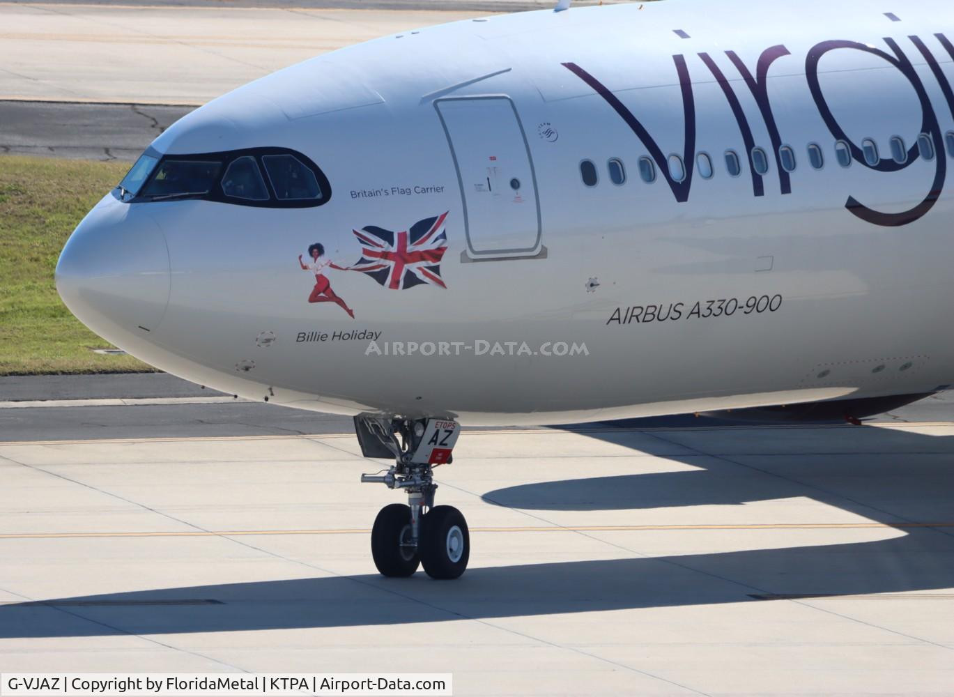 G-VJAZ, 2022 Airbus A330-941 C/N 2018, VIR A339 zx lhr, egll-tpa