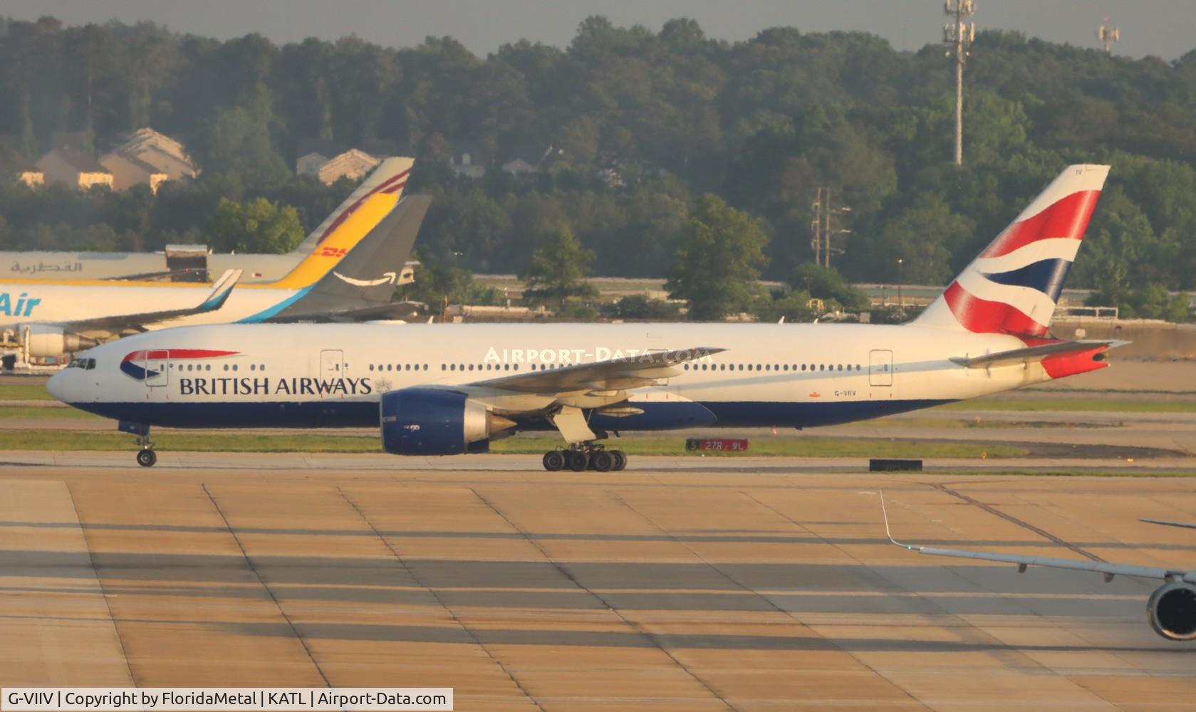 G-VIIV, 1999 Boeing 777-236 C/N 29964, BAW 772 zx lhr, egll-atl