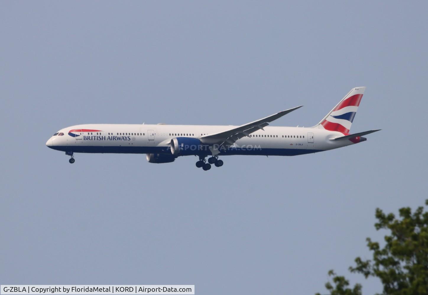 G-ZBLA, 2019 Boeing 787-10 Dreamliner C/N 60637, BAW 78X zx lhr, egll-ord