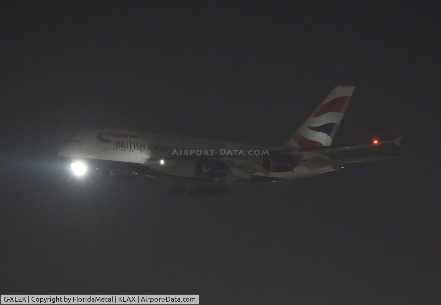 G-XLEK, 2015 Airbus A380-841 C/N 194, BAW A388 zx lhr, egll-lax
