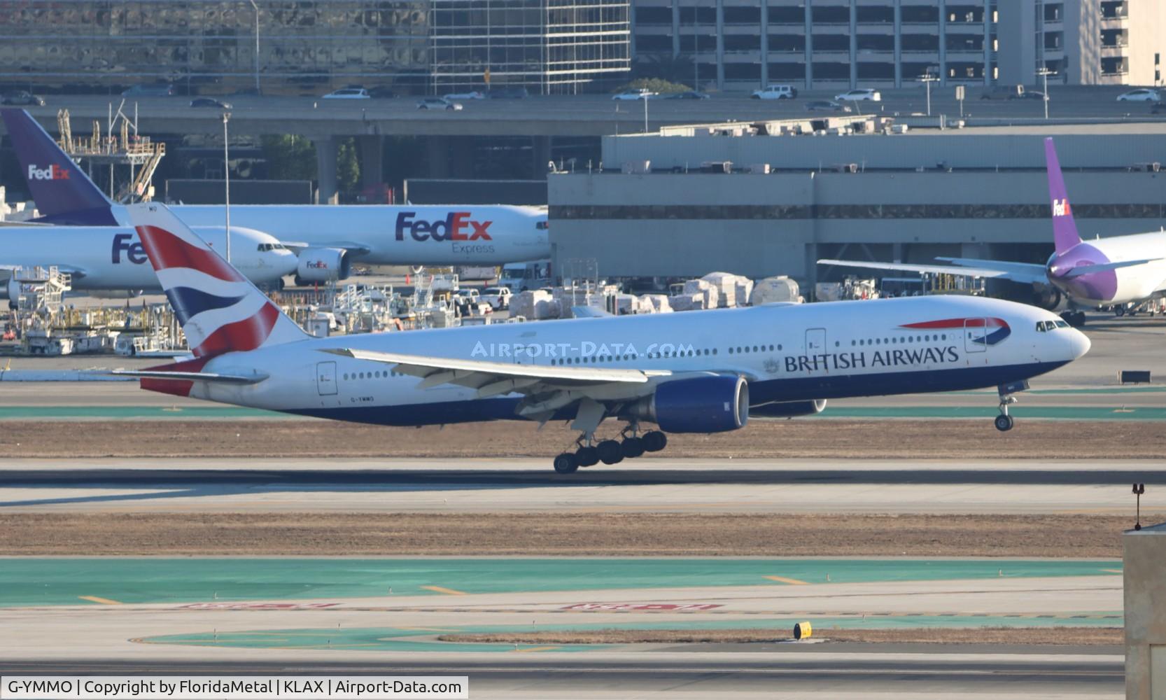 G-YMMO, 2001 Boeing 777-236 C/N 30317, BAW 772 zx lhr, egll-lax