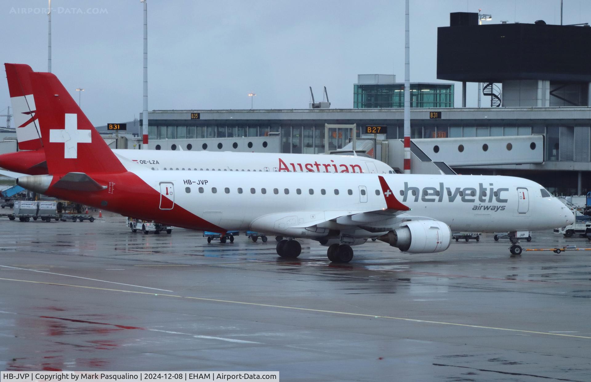 HB-JVP, 2010 Embraer 190LR (ERJ-190-100LR) C/N 19000387, ERJ-190-100LR