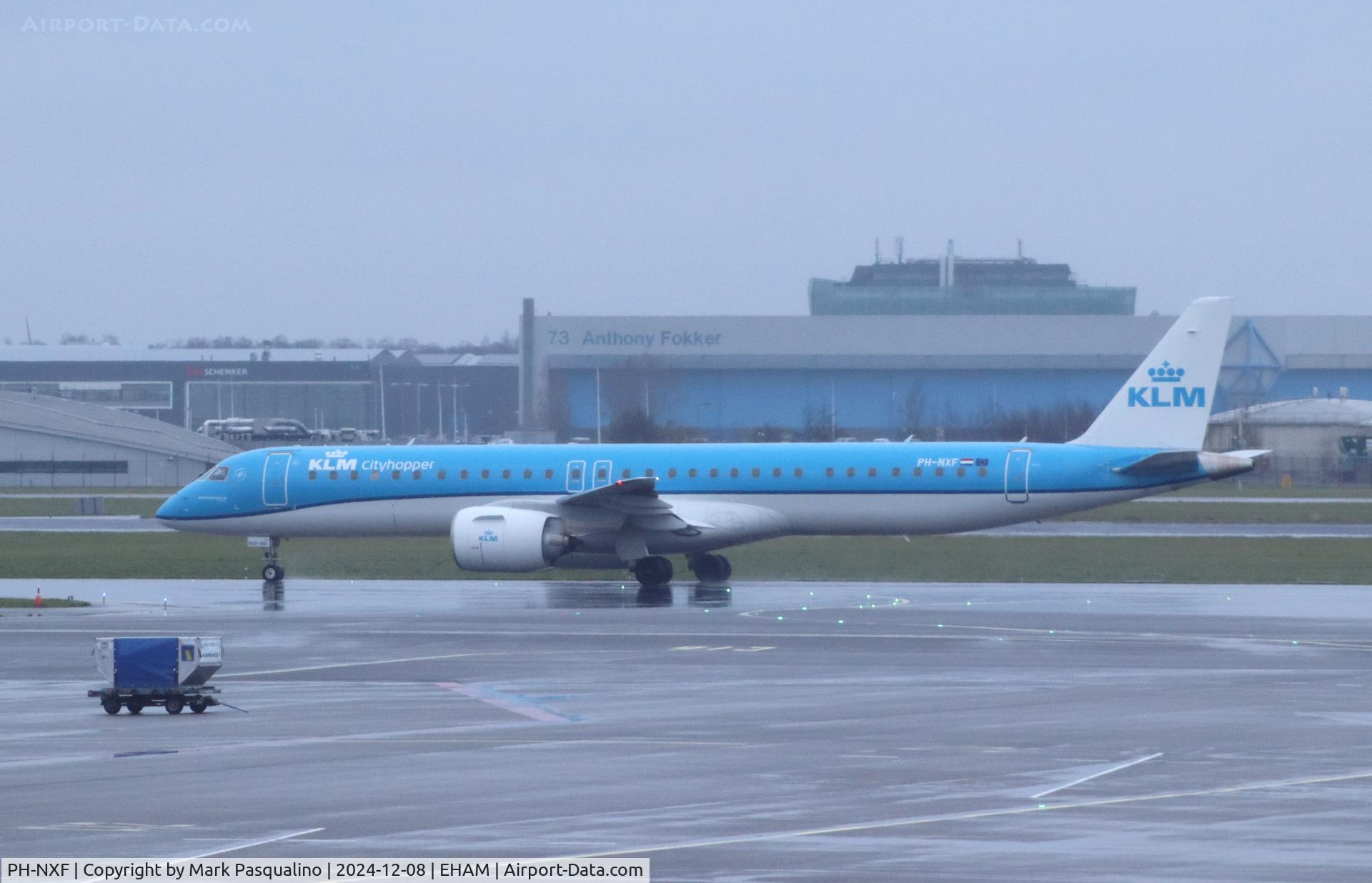 PH-NXF, 2021 Embraer E195-E2 (ERJ-190-400STD) C/N 19020061, ERJ-190-400STD