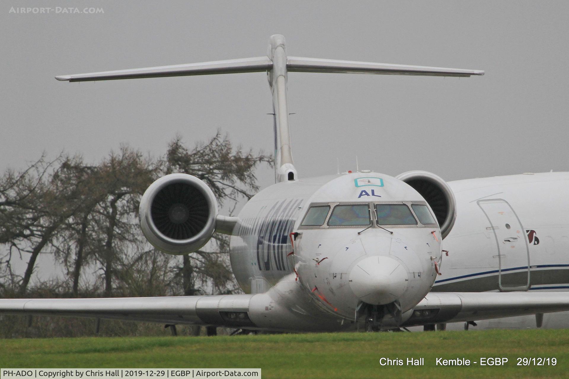 PH-ADO, 2007 Bombardier CRJ-900LR (CL-600-2D24) C/N 15129, Kemble
