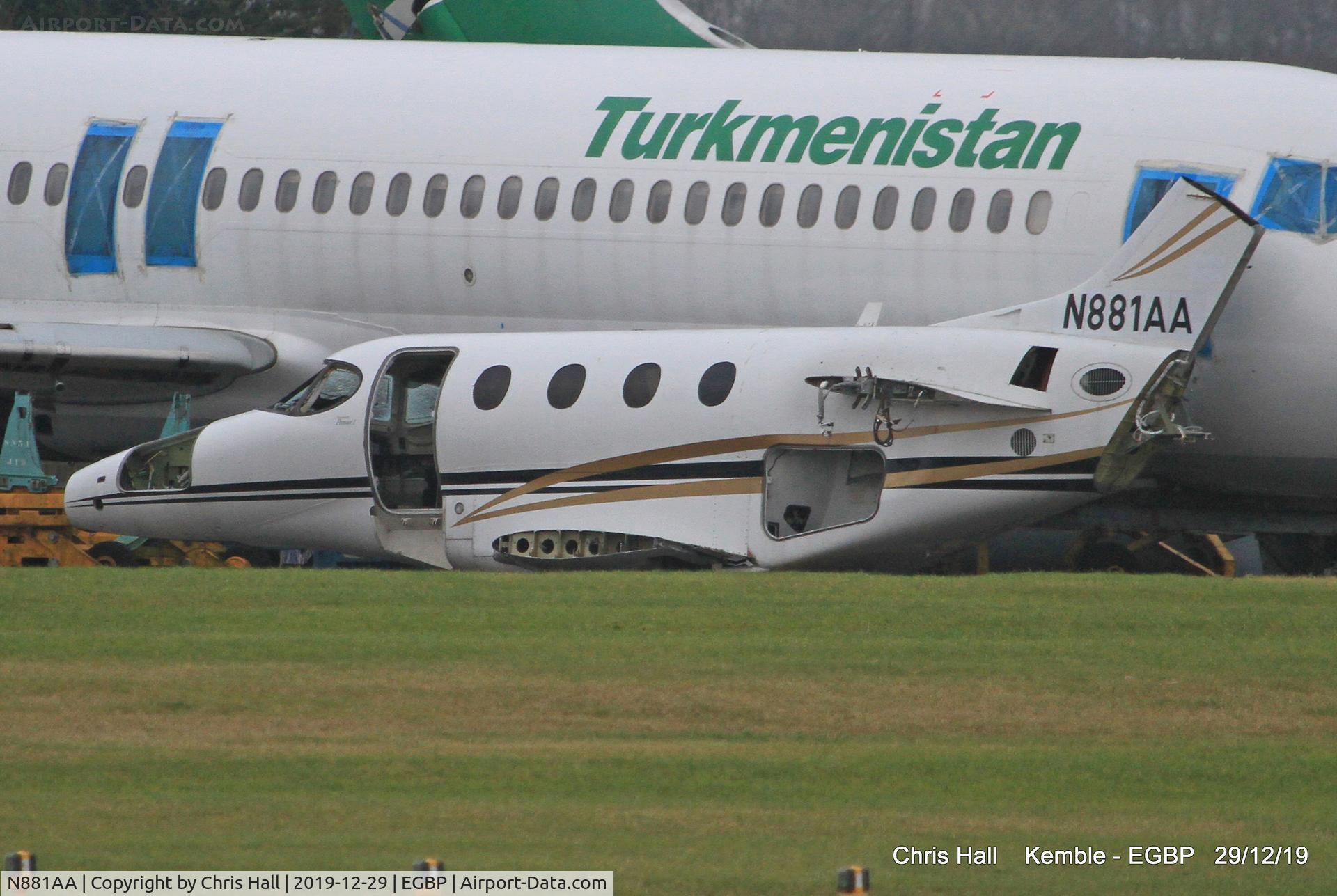 N881AA, 2001 Raytheon 390 Premier 1 C/N RB-12, Kemble