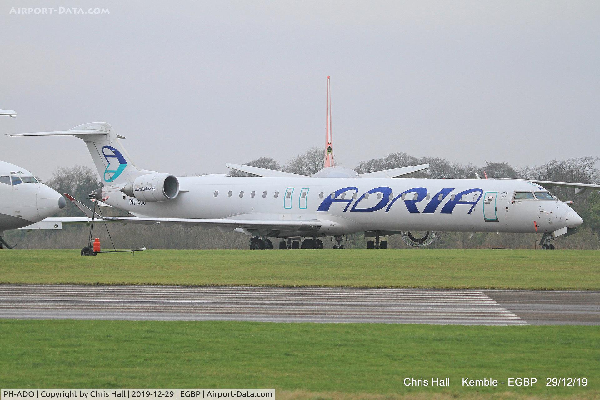 PH-ADO, 2007 Bombardier CRJ-900LR (CL-600-2D24) C/N 15129, Kemble
