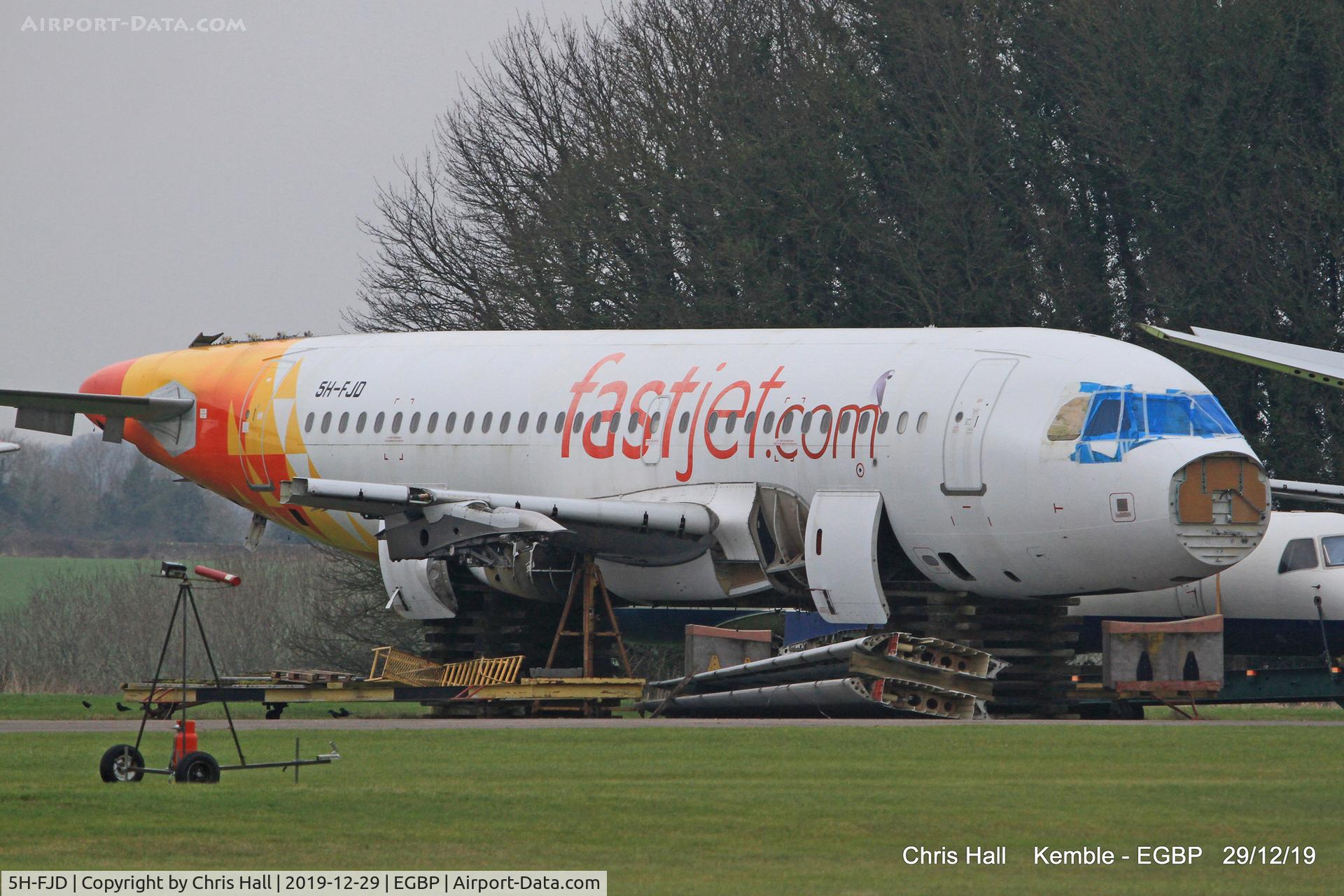5H-FJD, 2004 Airbus A319-132 C/N 2268, Kemble
