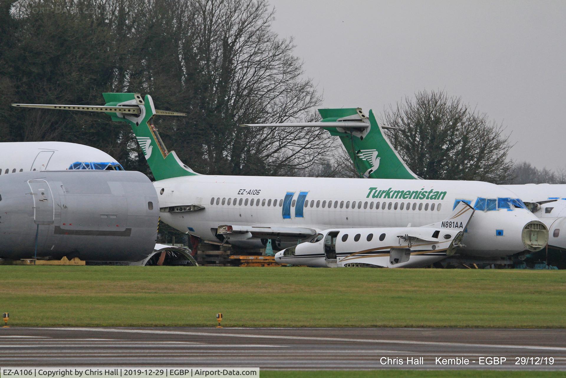 EZ-A106, 2005 Boeing 717-22K C/N 55186, Kemble