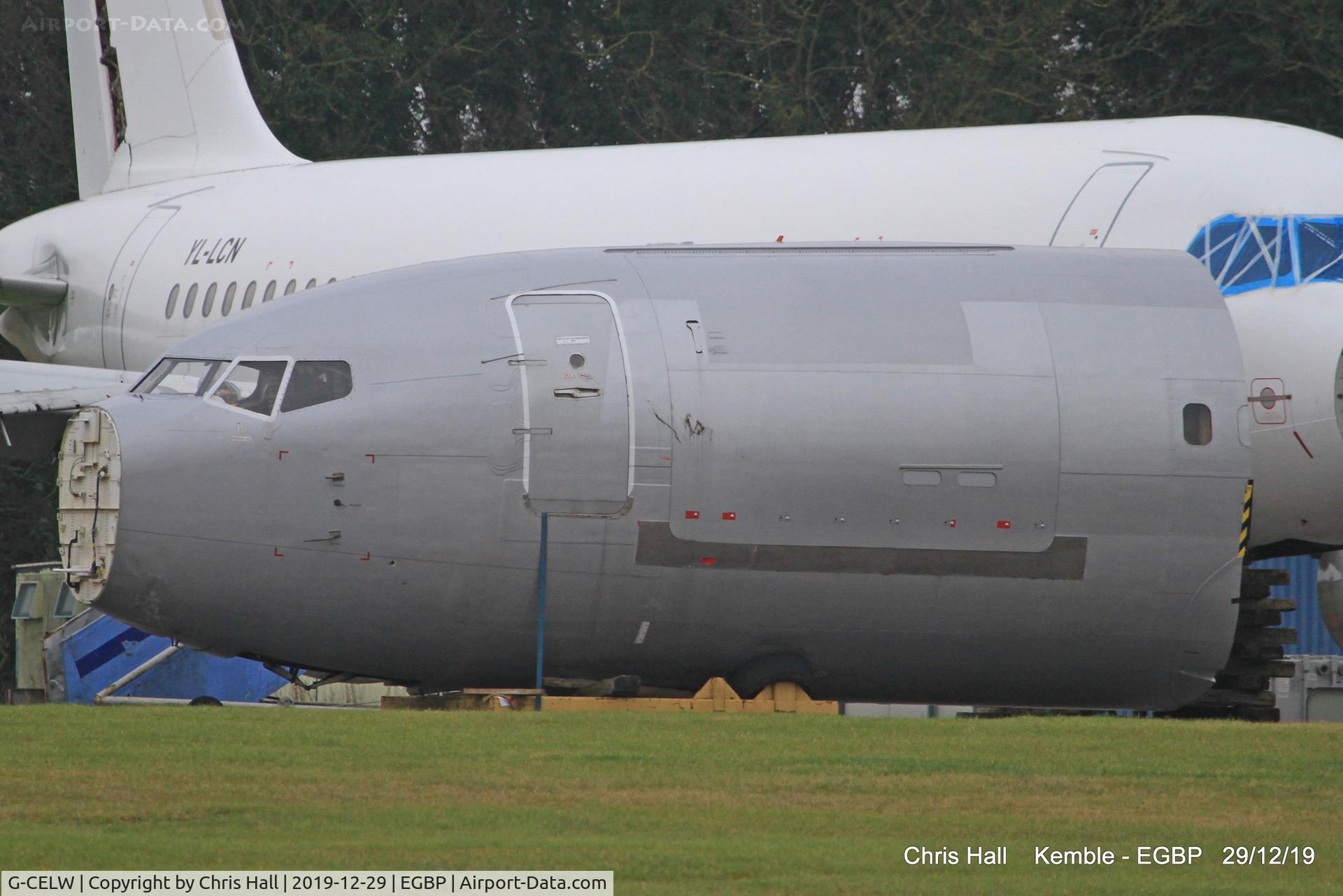 G-CELW, 1986 Boeing 737-377(SF) C/N 23659, Kemble