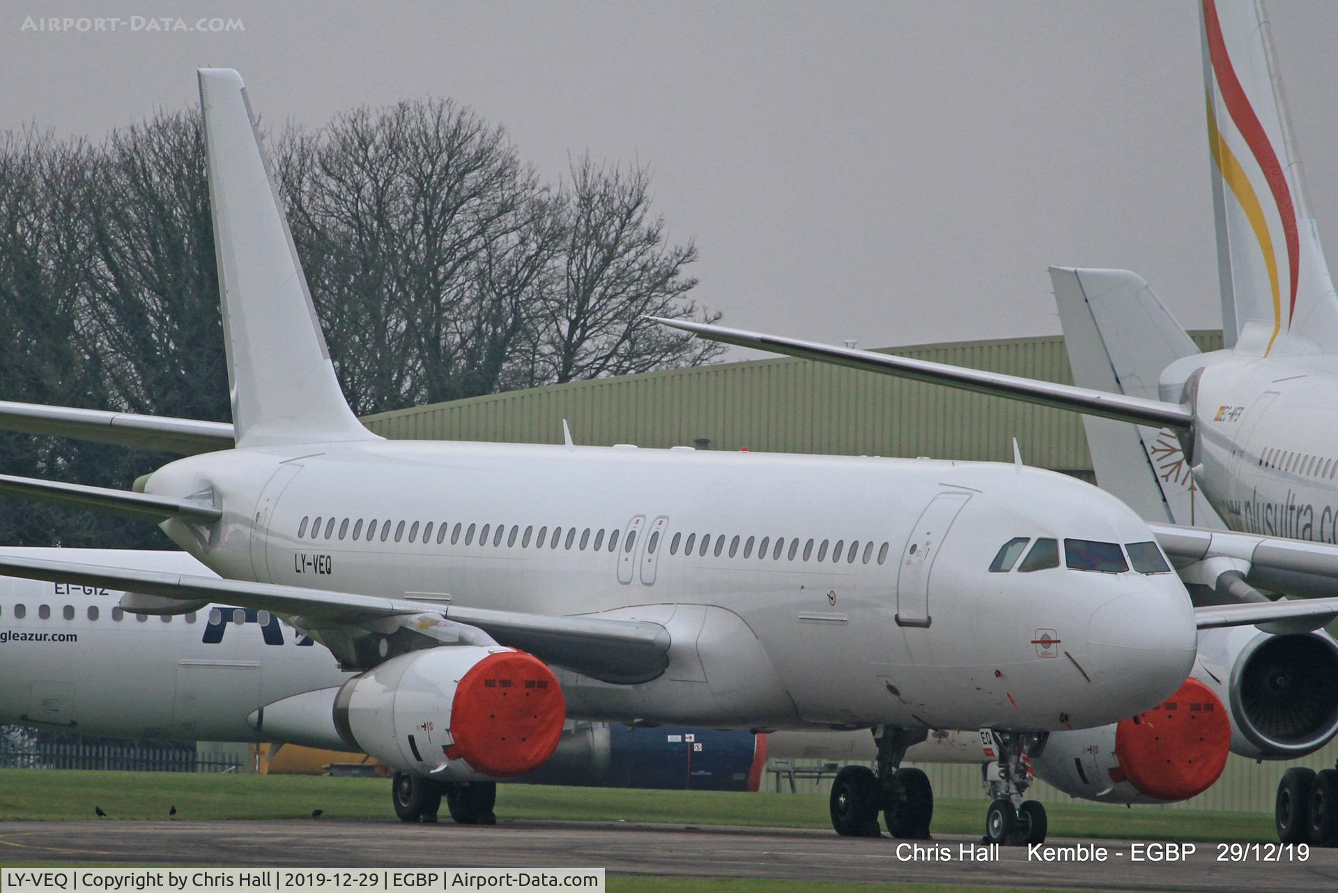 LY-VEQ, 1997 Airbus A320-232 C/N 709, Kemble