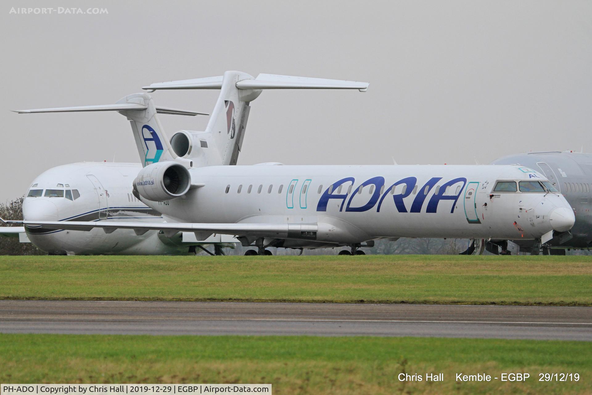 PH-ADO, 2007 Bombardier CRJ-900LR (CL-600-2D24) C/N 15129, Kemble