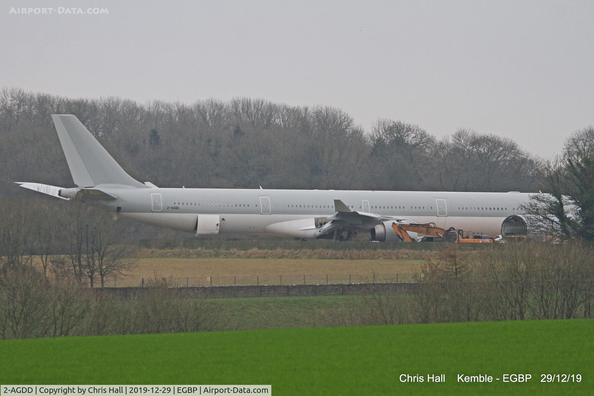 2-AGDD, 2007 Airbus A340-642X C/N 798, Kemble