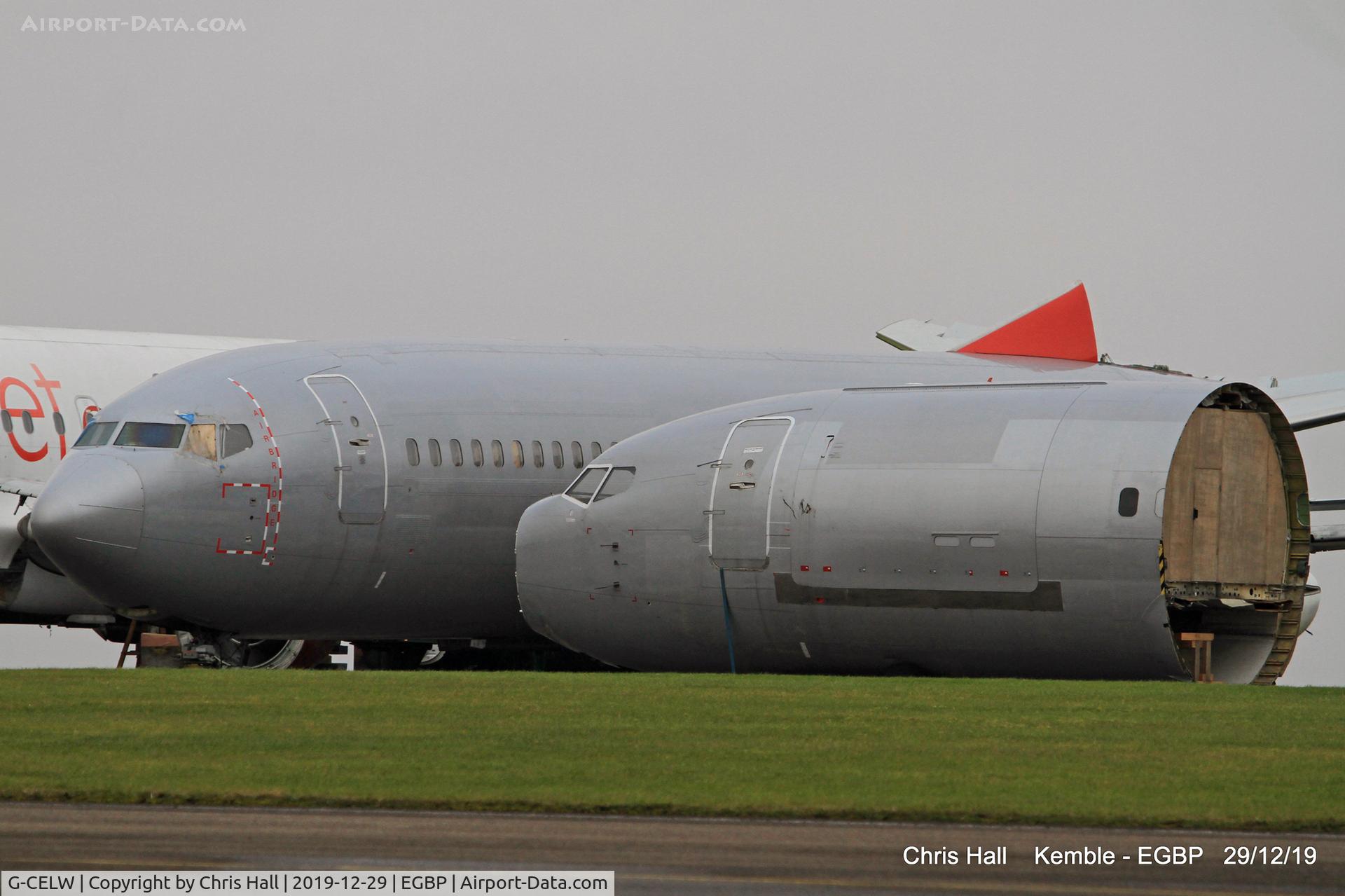 G-CELW, 1986 Boeing 737-377(SF) C/N 23659, Kemble