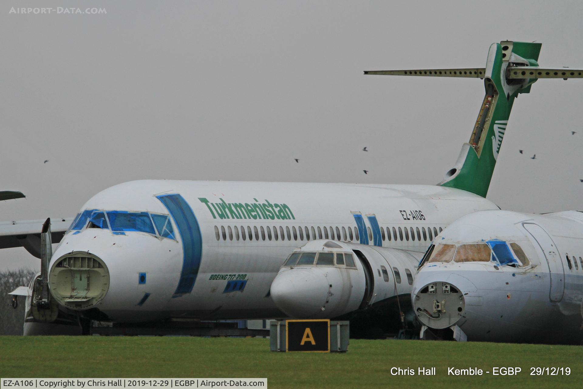 EZ-A106, 2005 Boeing 717-22K C/N 55186, Kemble